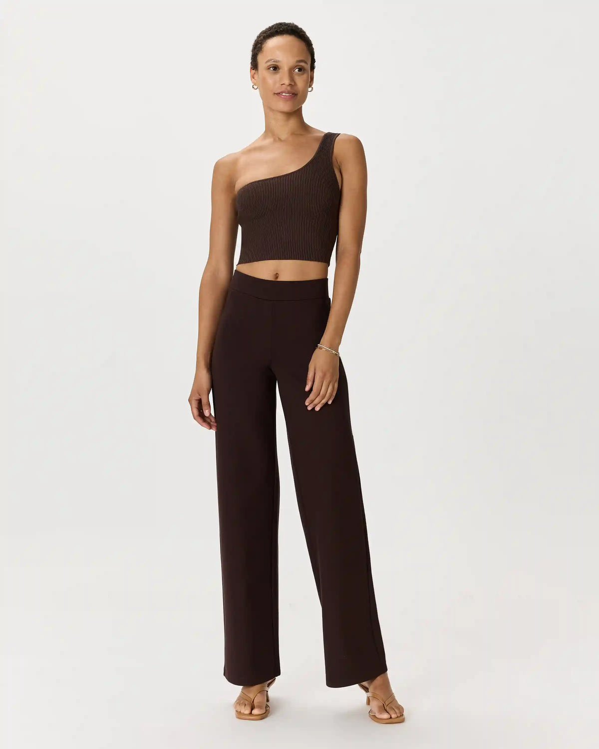 Ultra-Stretch Ponte Wide Leg Pants