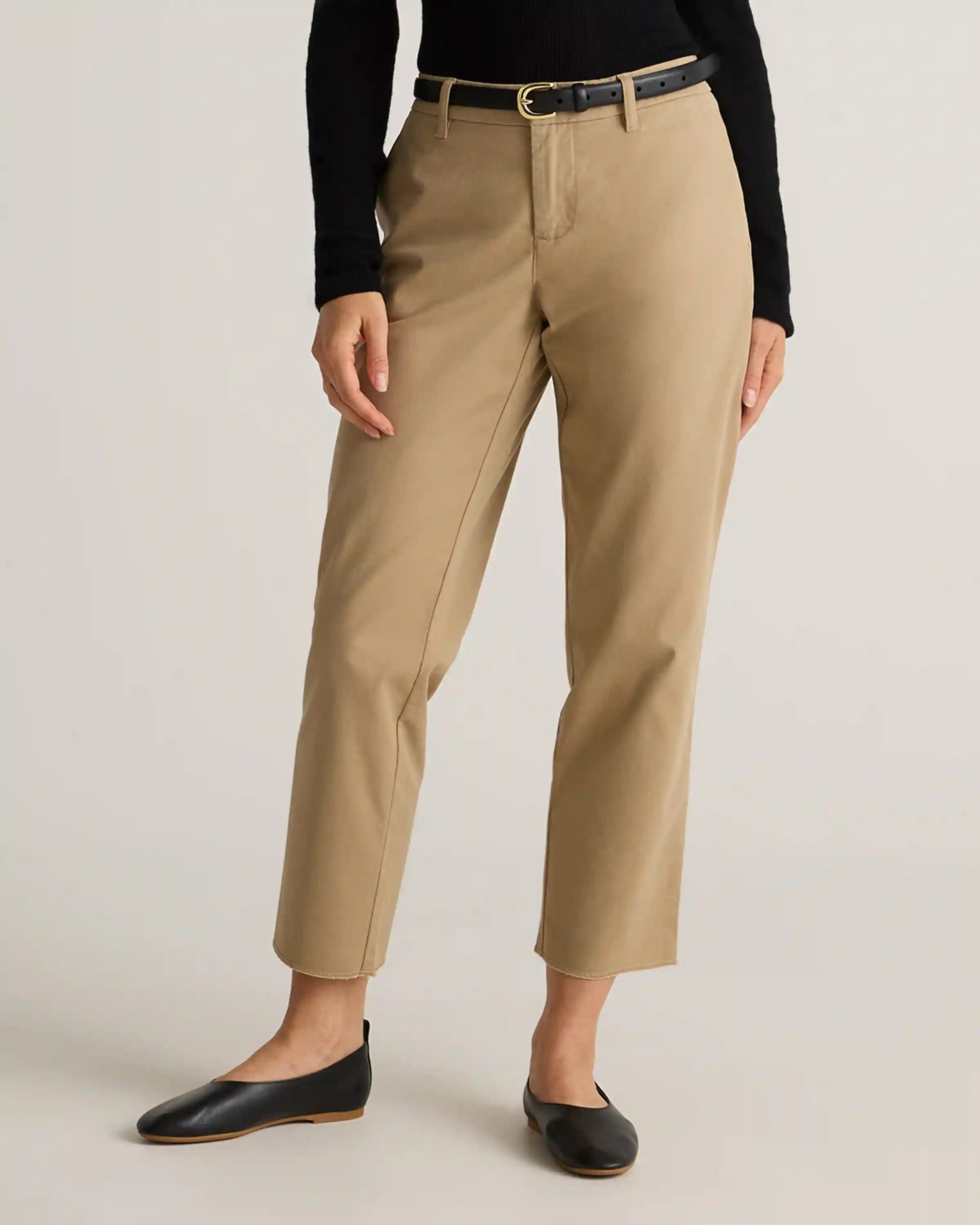Organic Stretch Cotton Chino Pants