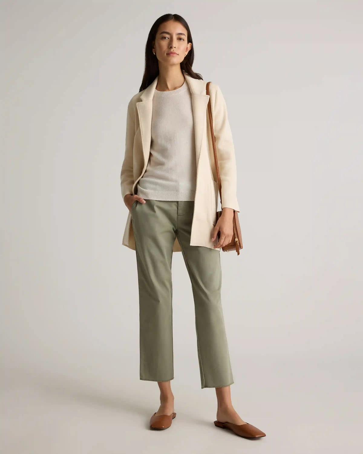 Organic Stretch Cotton Chino Pants