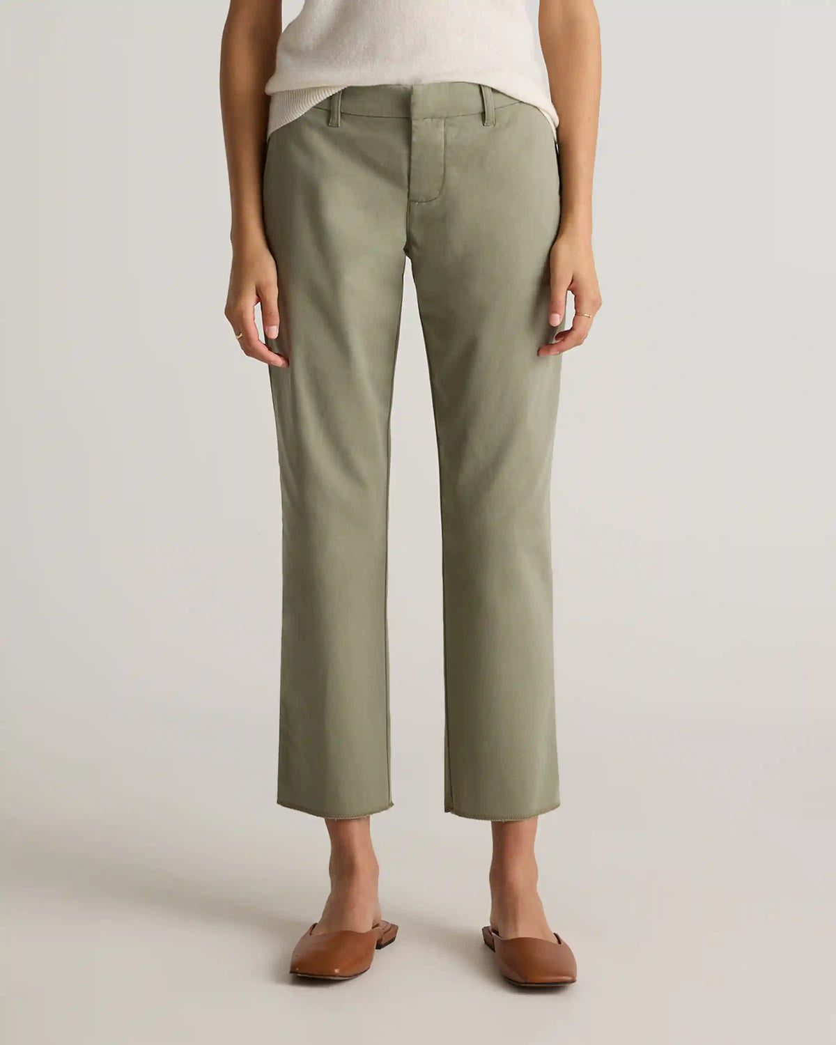 Organic Stretch Cotton Chino Pants