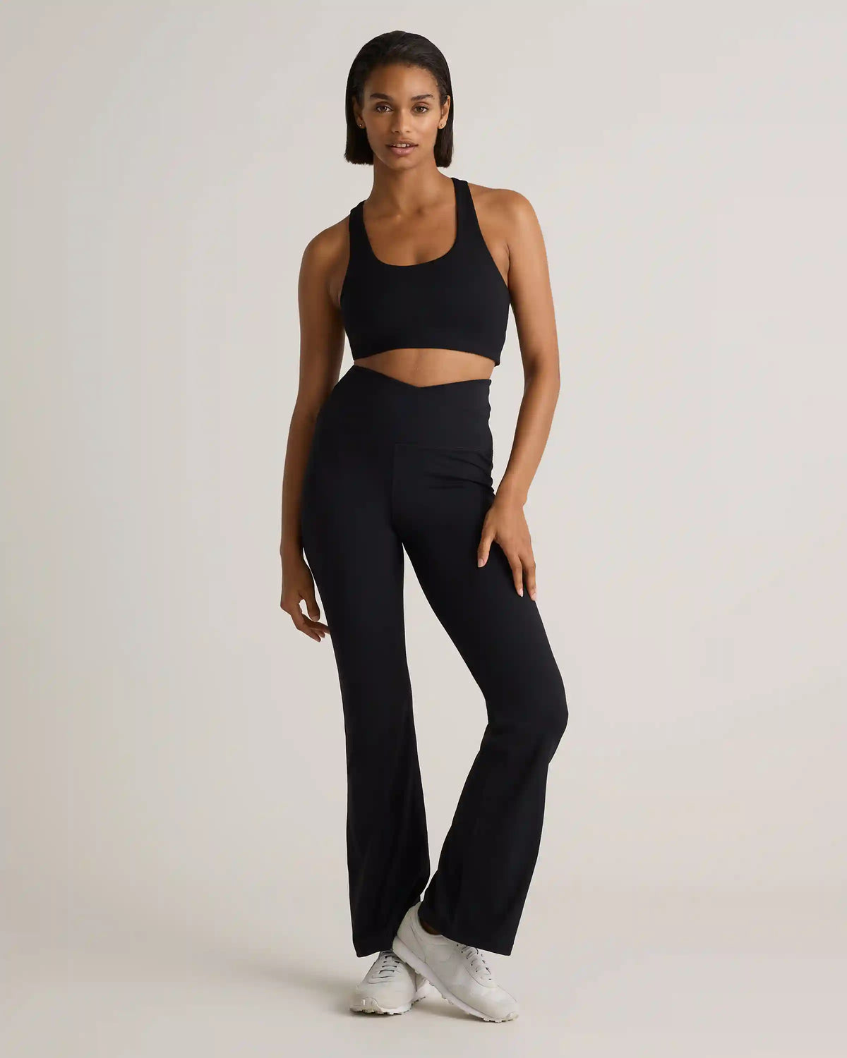 Ultra-Form High-Rise Crossover Flared Pant