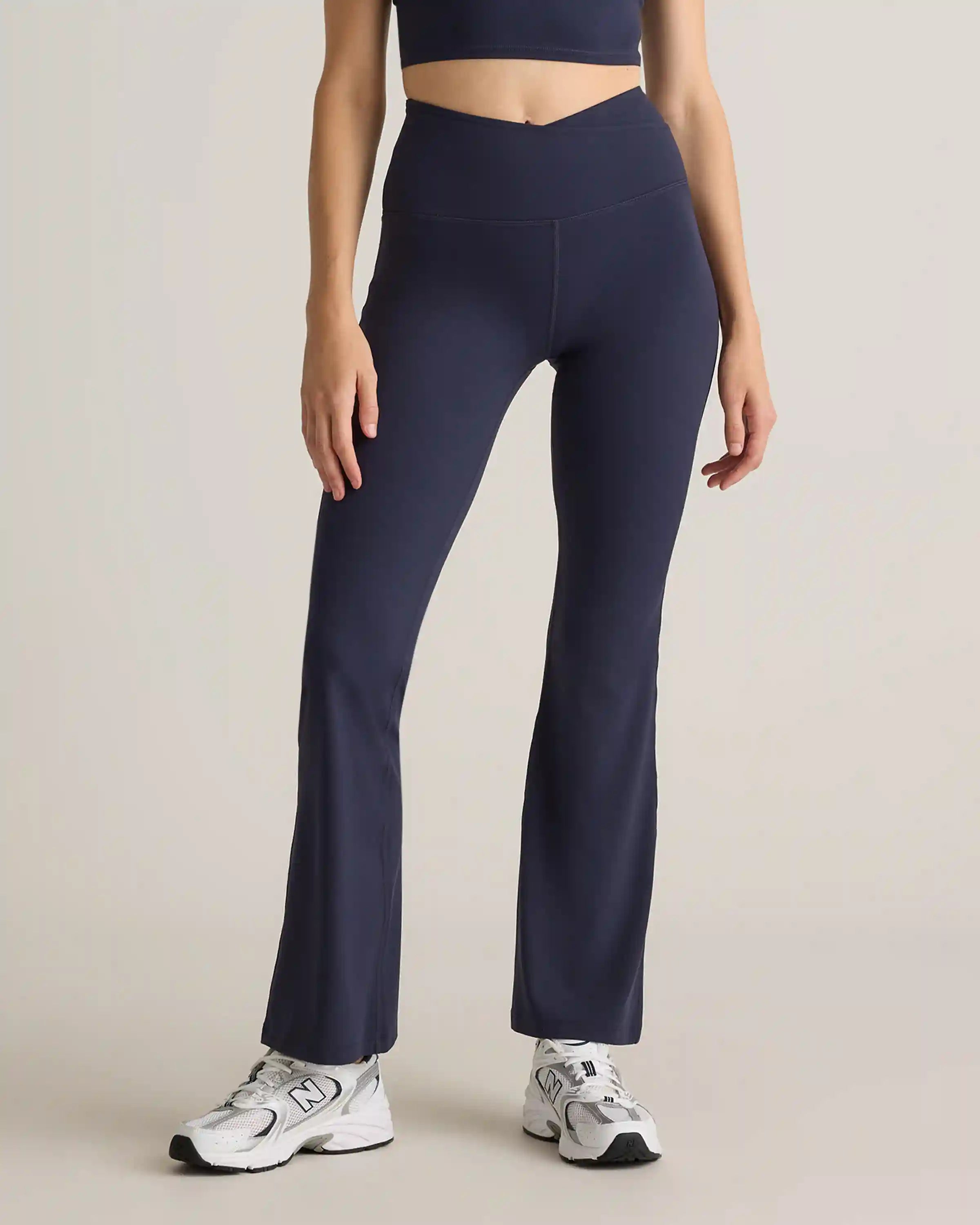 Ultra-Form High-Rise Crossover Flared Pant