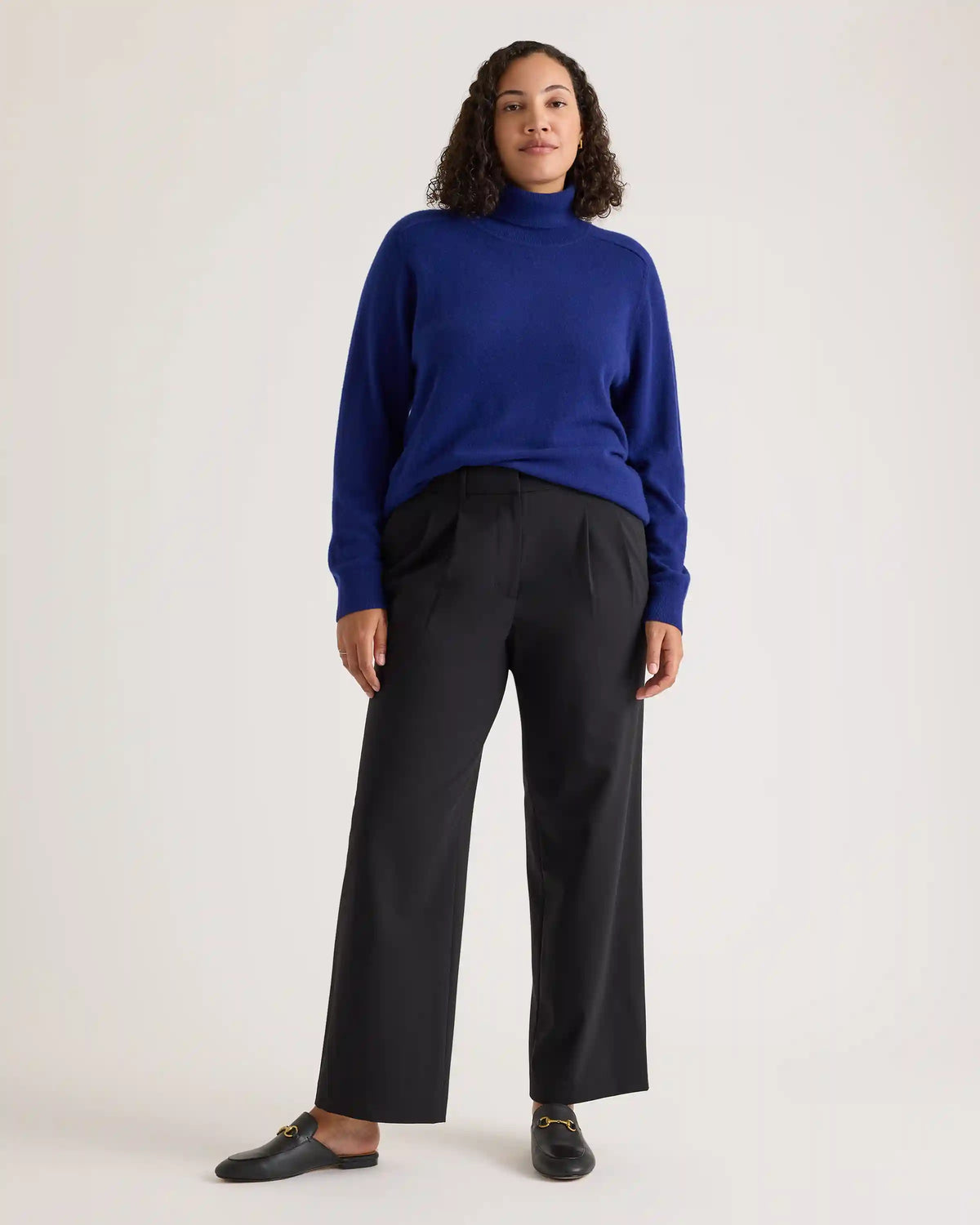 Italian Wool Pleated Trouser