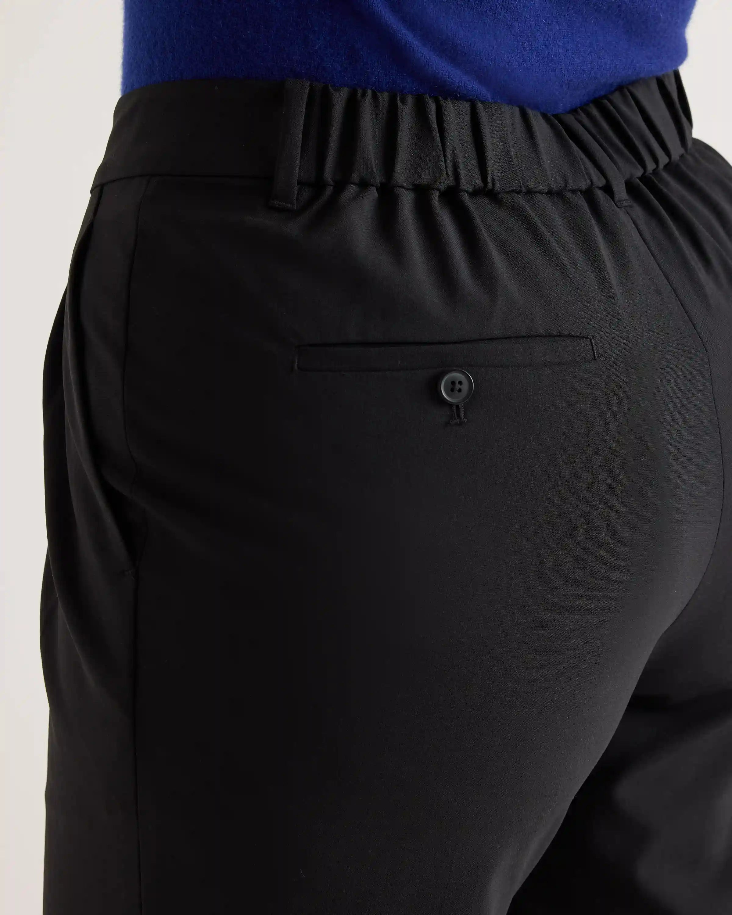 Italian Wool Pleated Trouser