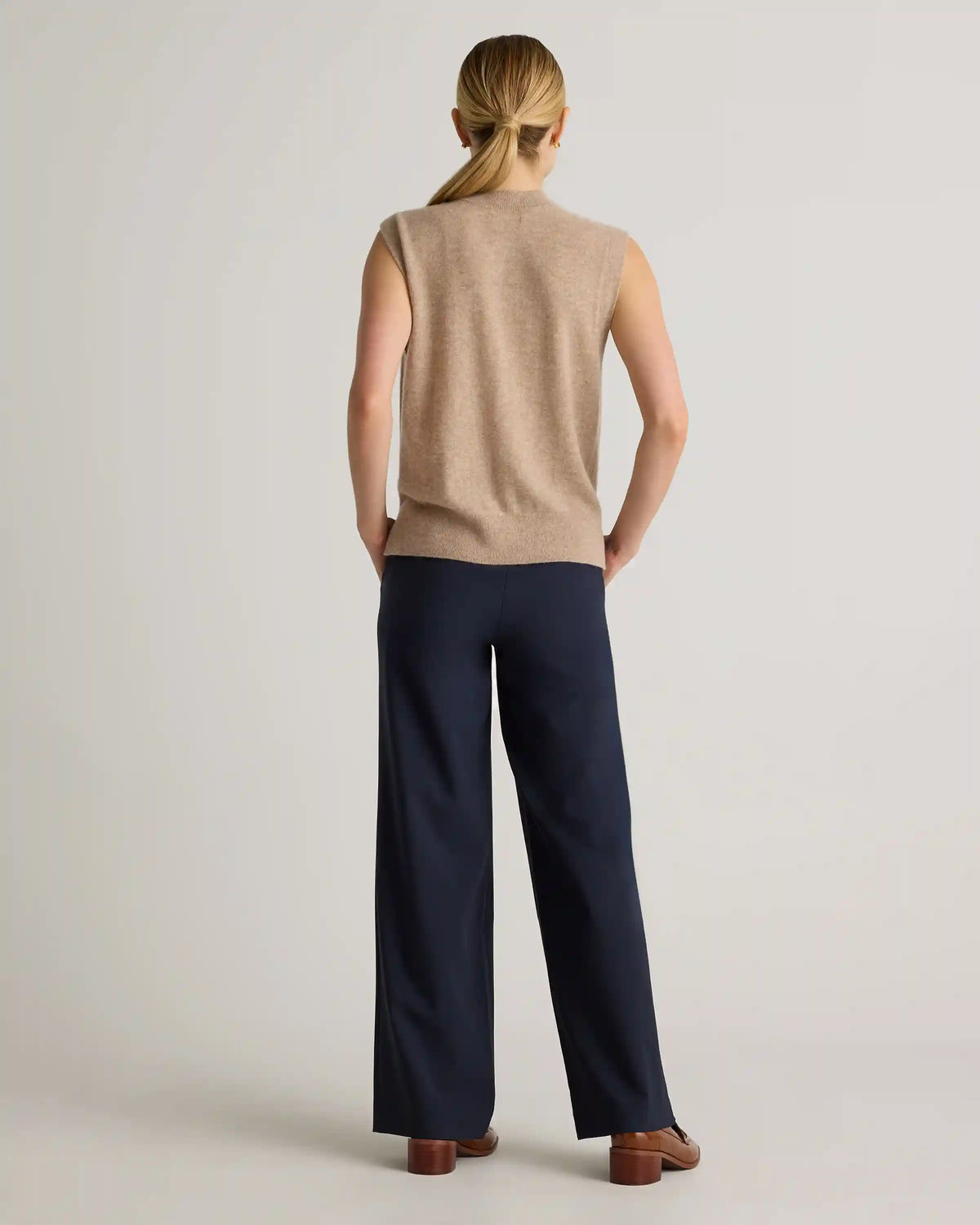 Italian Wool Pleated Trouser