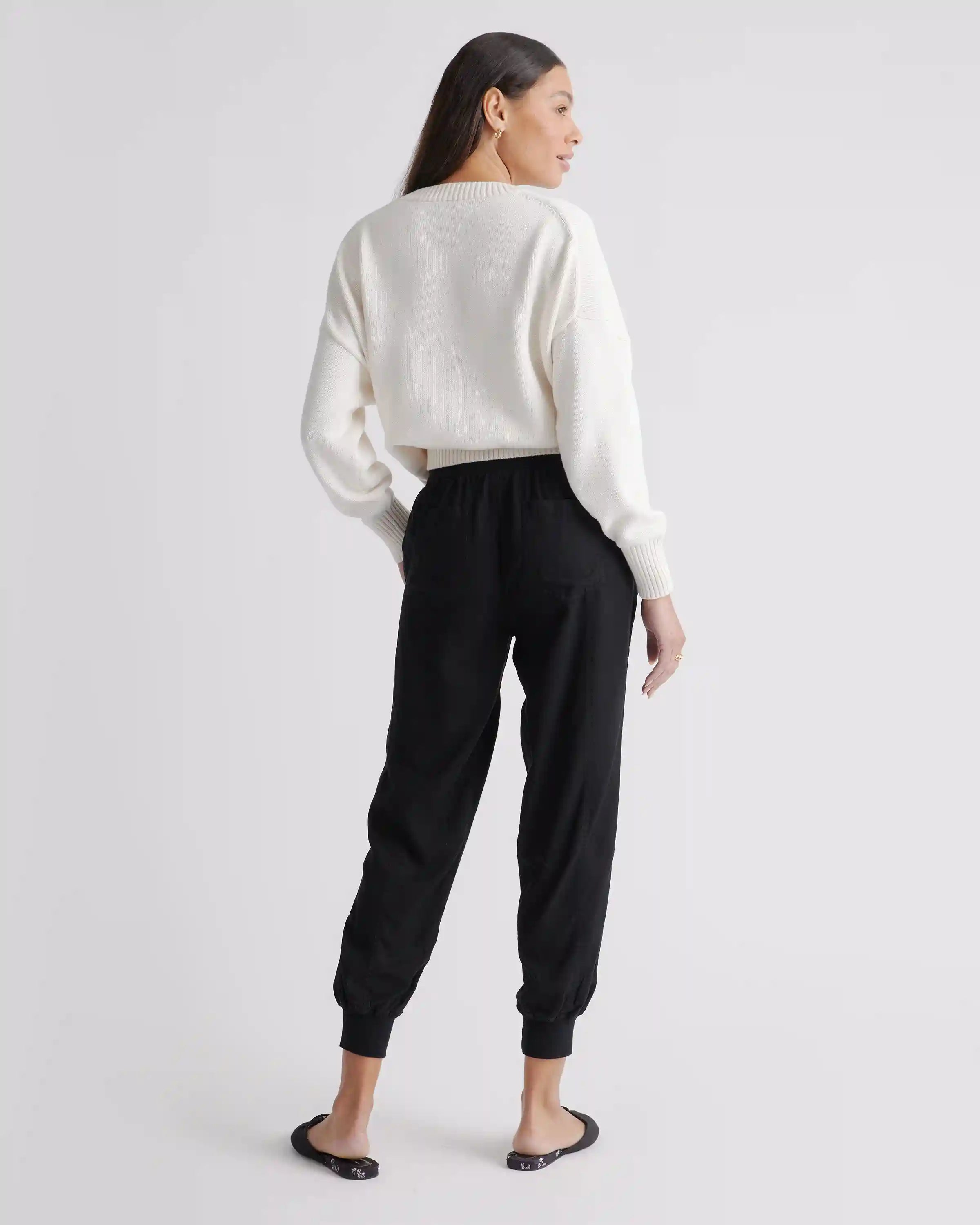 Vintage Wash Tencel Utility Jogger