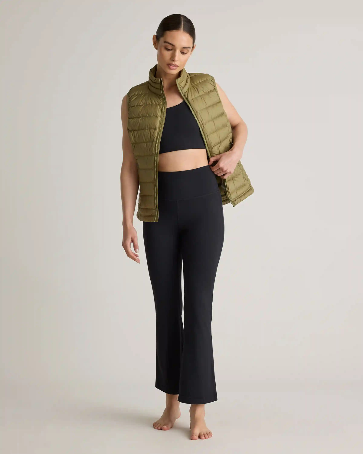 Ultra-Form High-Rise Flared Pants