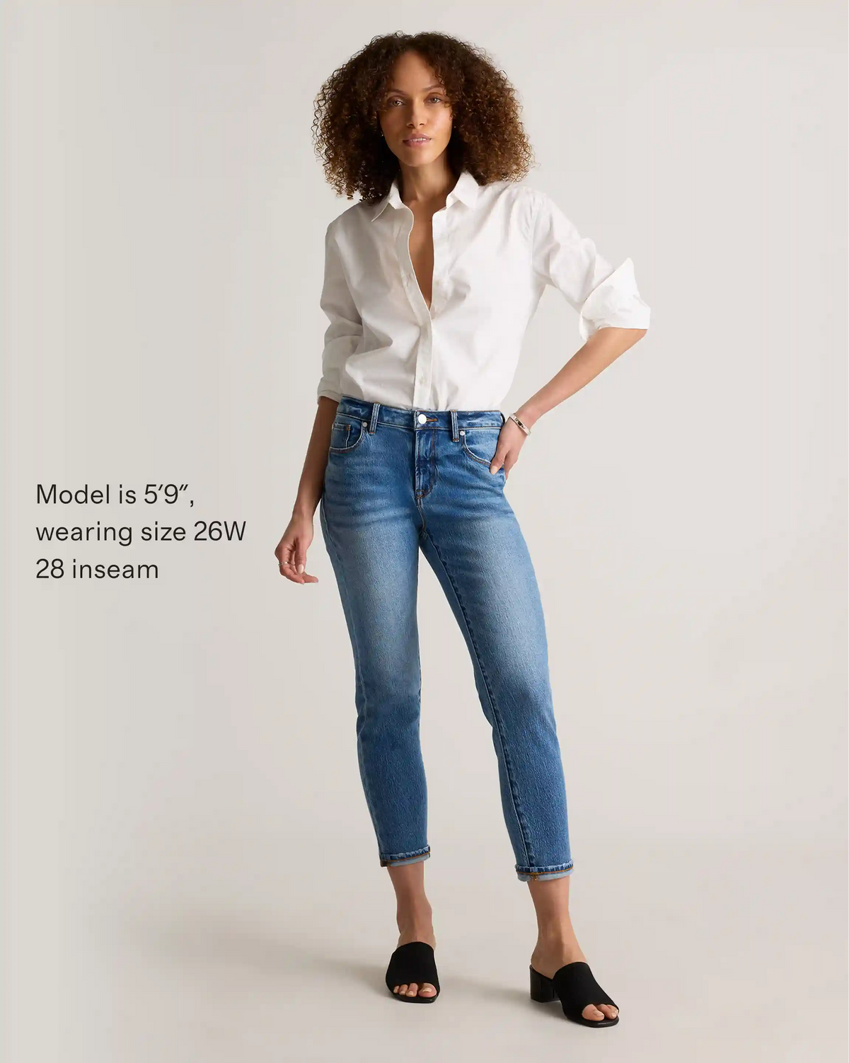 Luna Stretch Slim Boyfriend Jeans