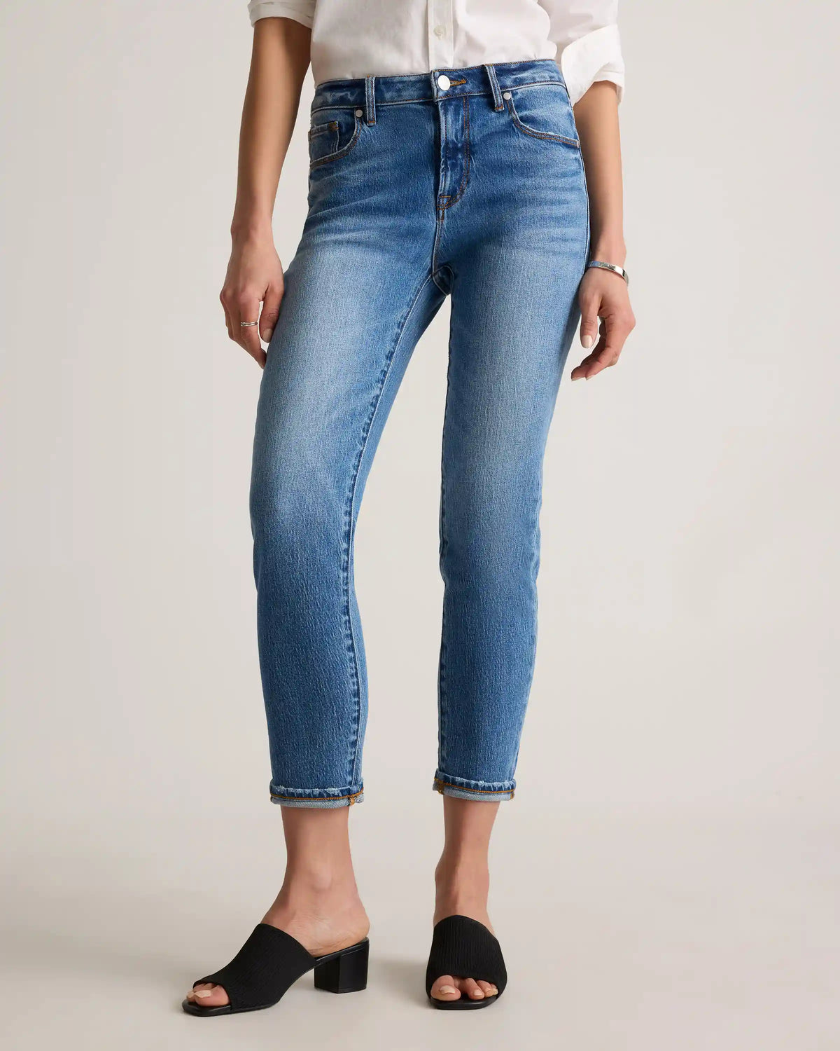 Luna Stretch Slim Boyfriend Jeans