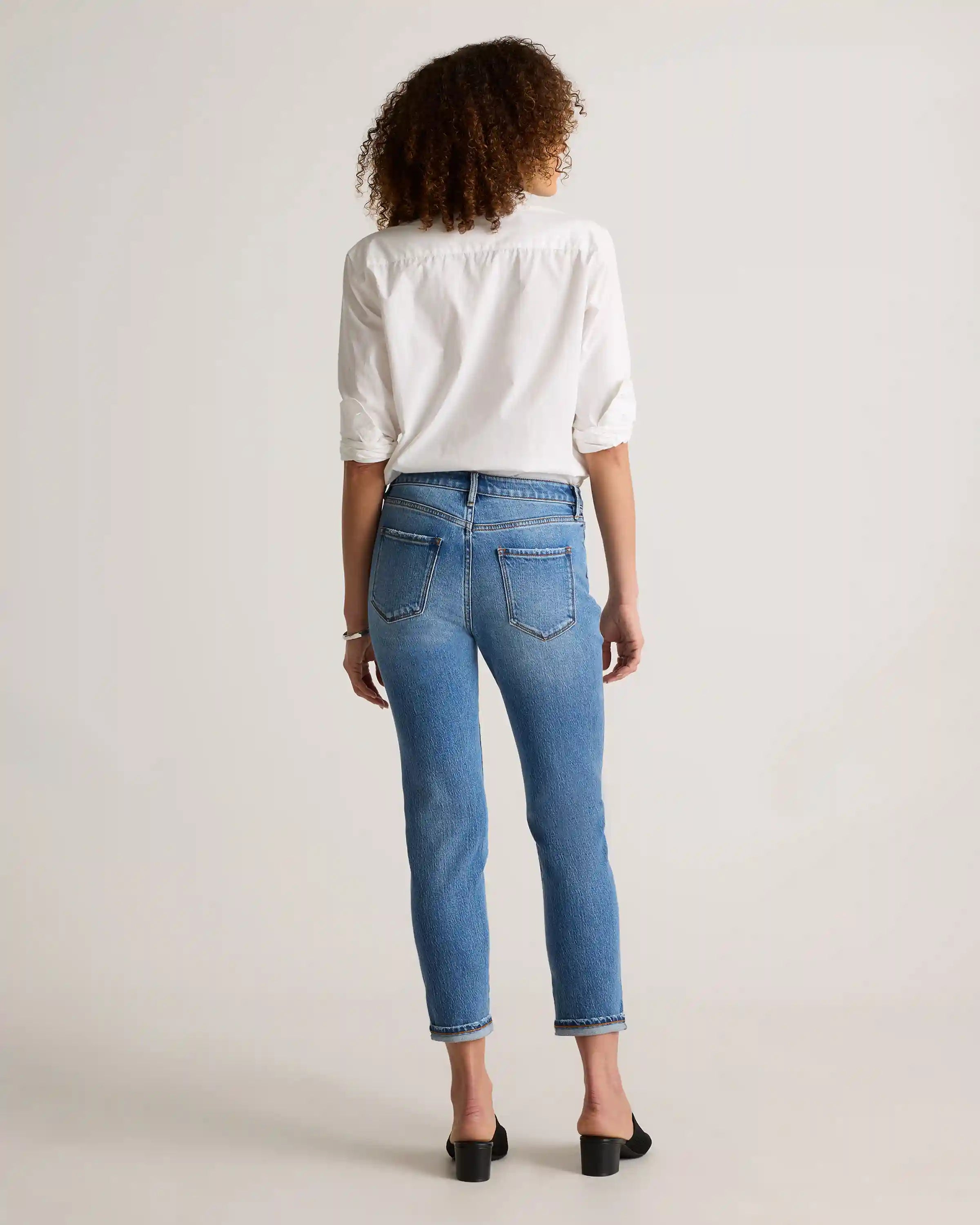 Luna Stretch Slim Boyfriend Jeans