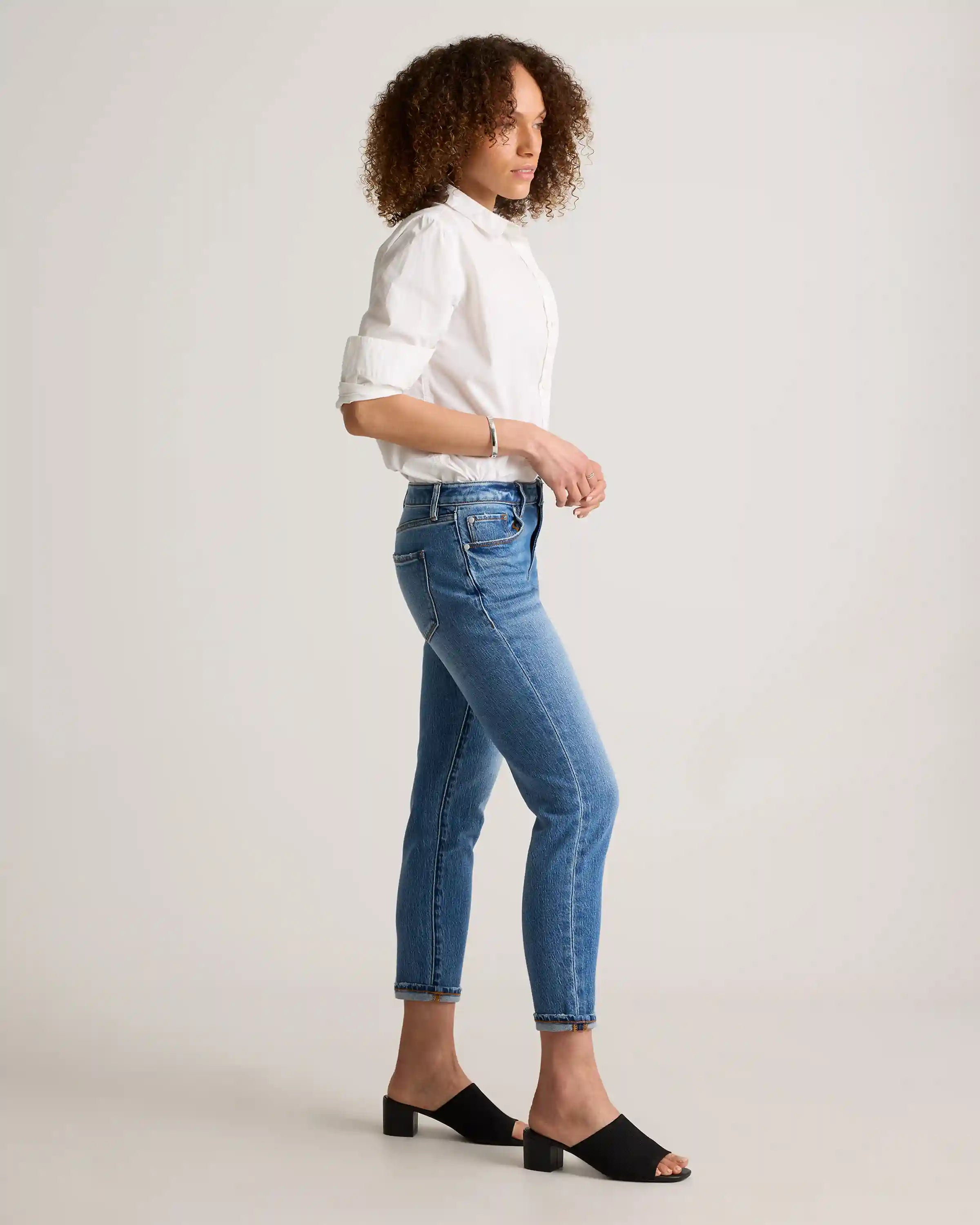 Luna Stretch Slim Boyfriend Jeans