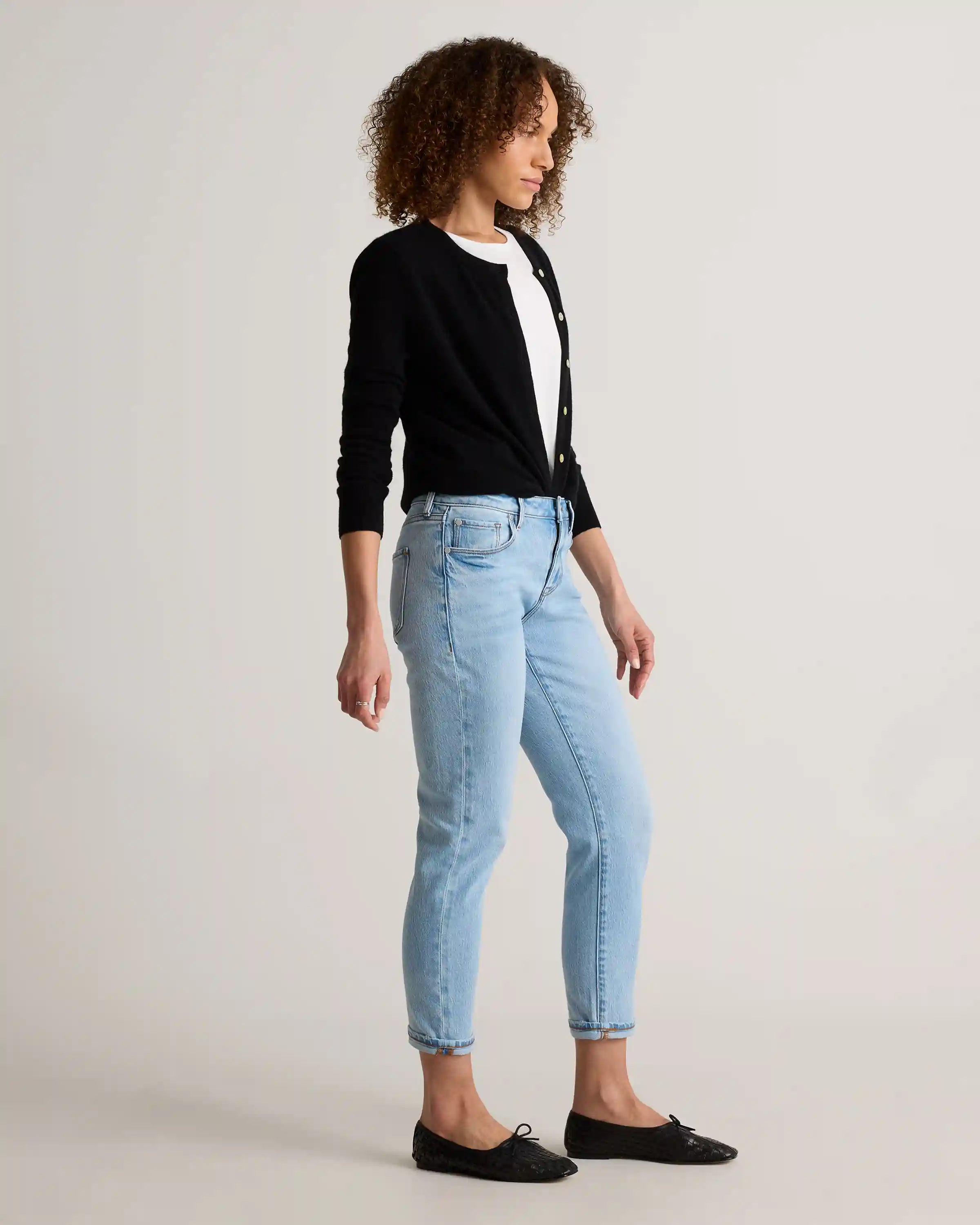 Luna Stretch Slim Boyfriend Jeans