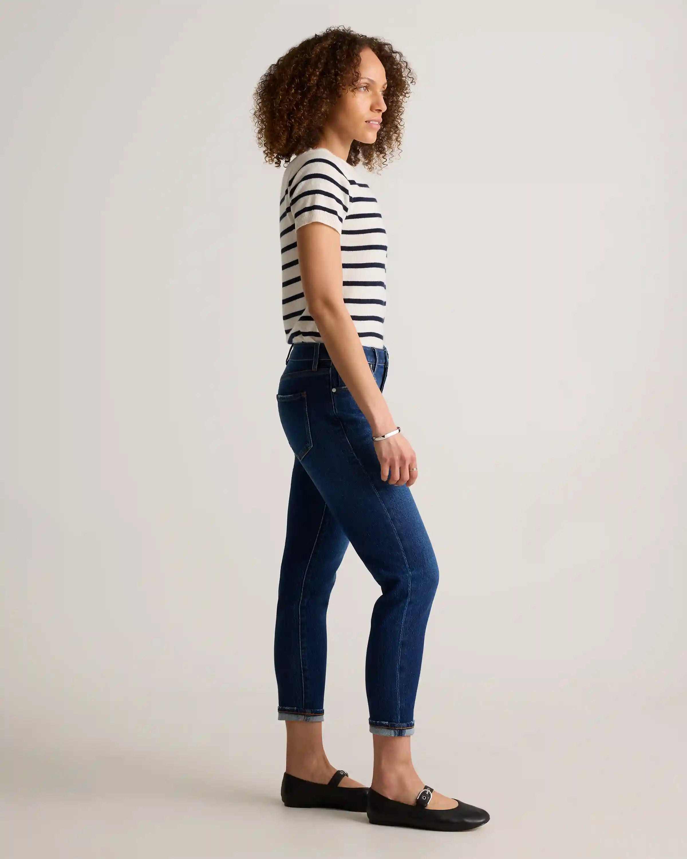 Luna Stretch Slim Boyfriend Jeans