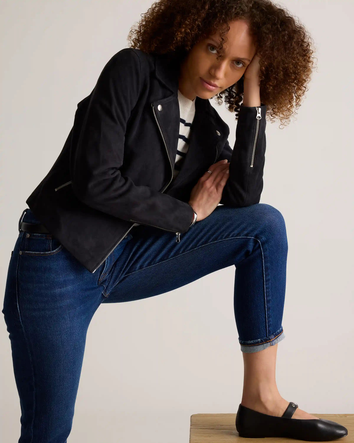 Luna Stretch Slim Boyfriend Jeans