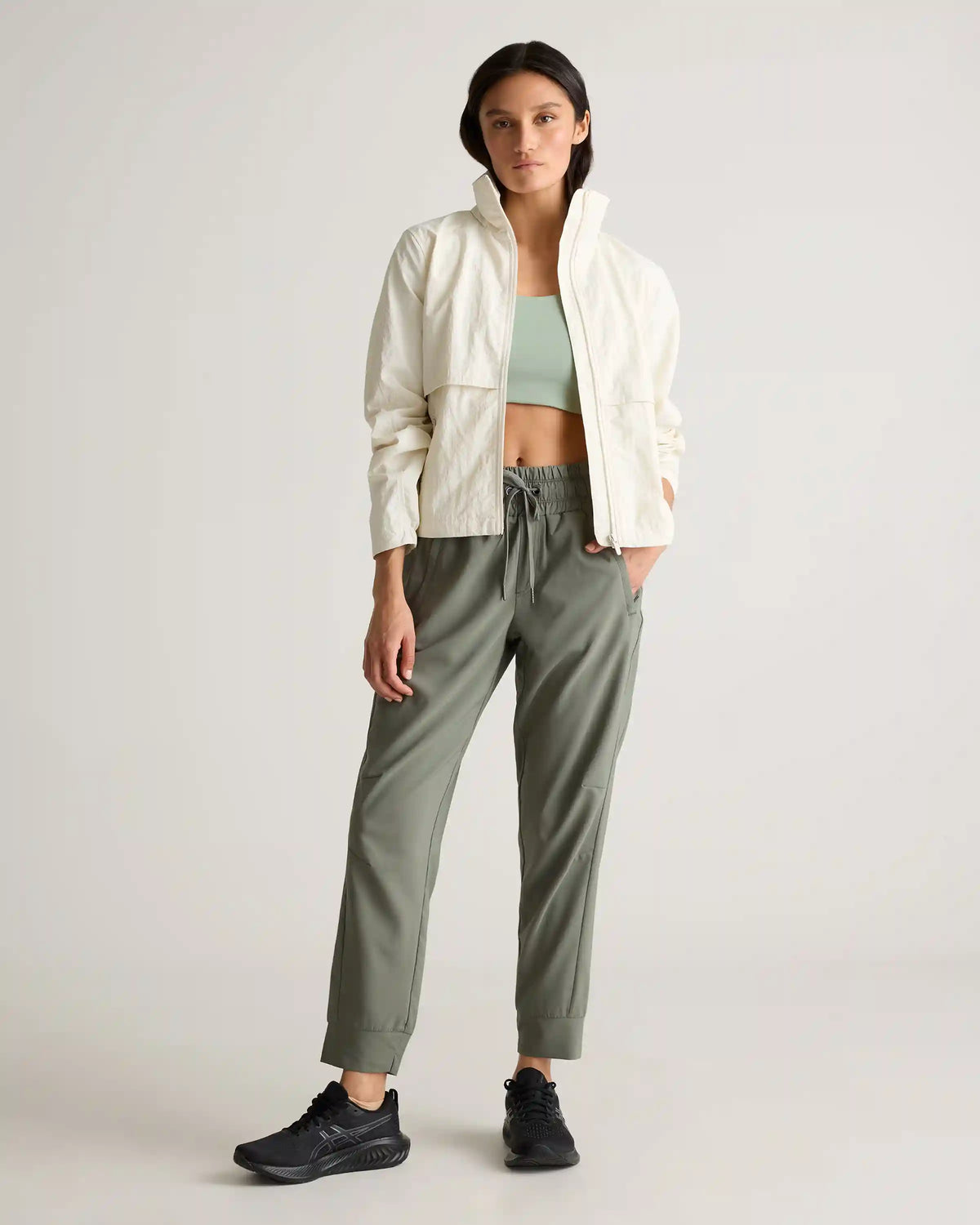 Micro Ripstop Mid-Rise Hike Joggers