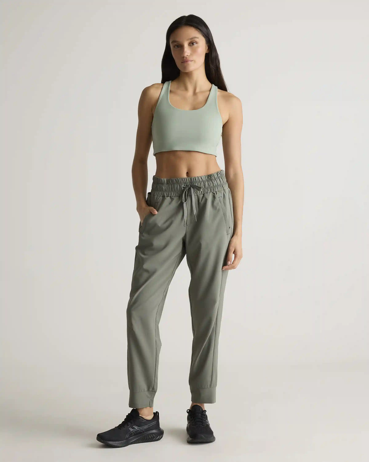 Micro Ripstop Mid-Rise Hike Joggers