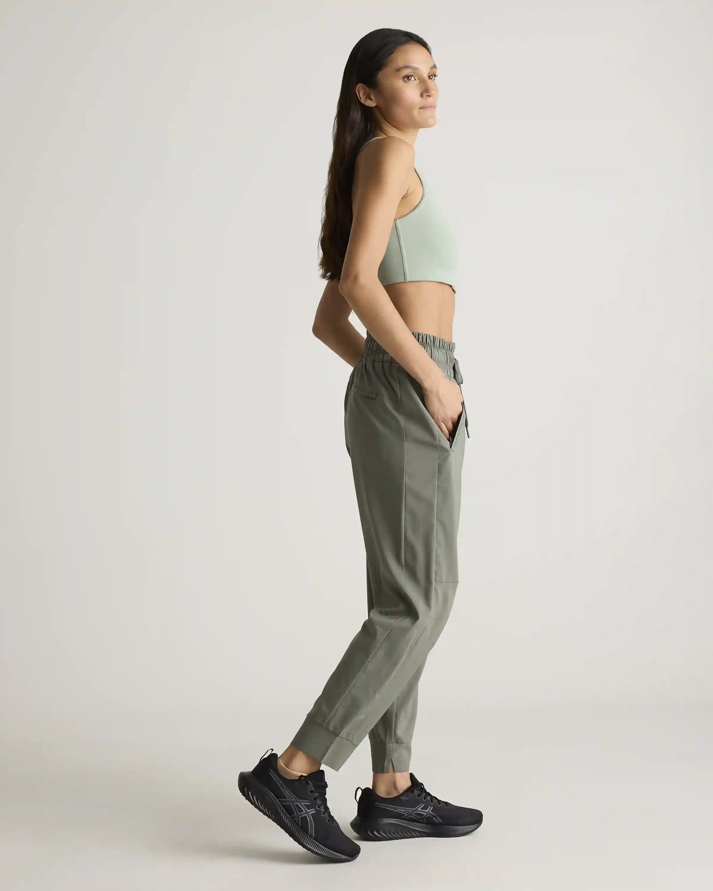 Micro Ripstop Mid-Rise Hike Joggers