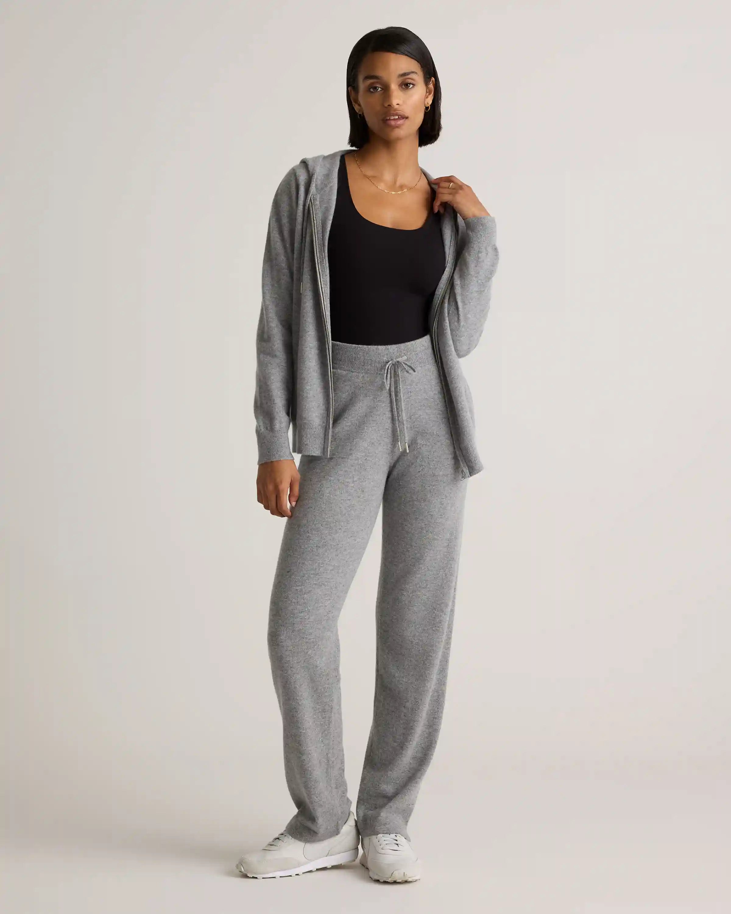 Mongolian Cashmere Straight Leg Pants