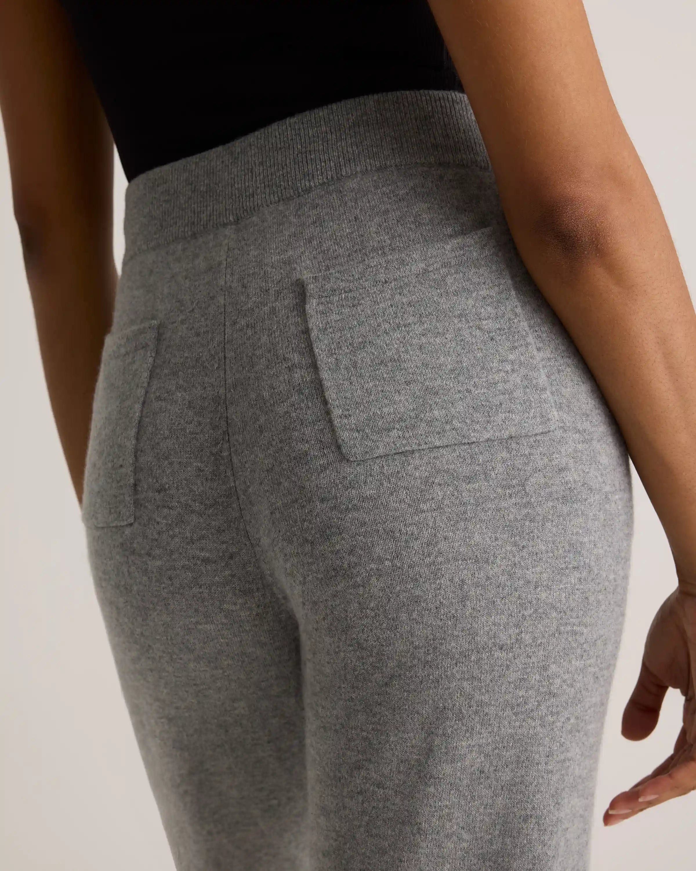 Mongolian Cashmere Straight Leg Pants