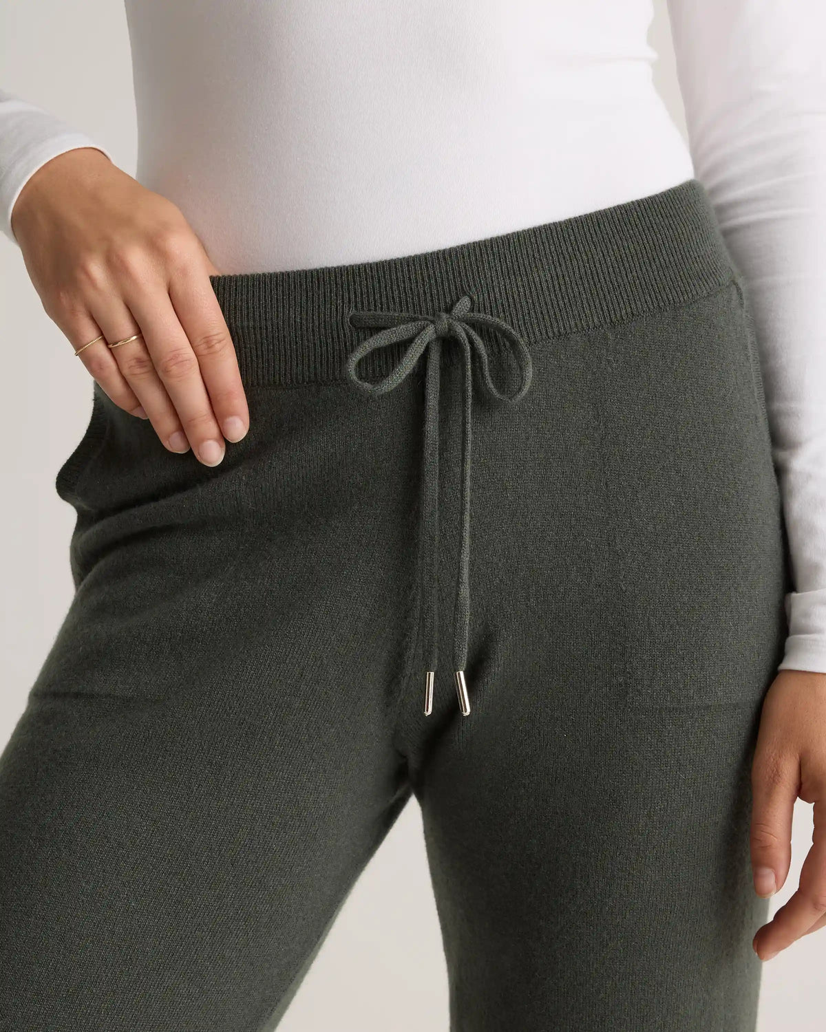 Mongolian Cashmere Straight Leg Pants