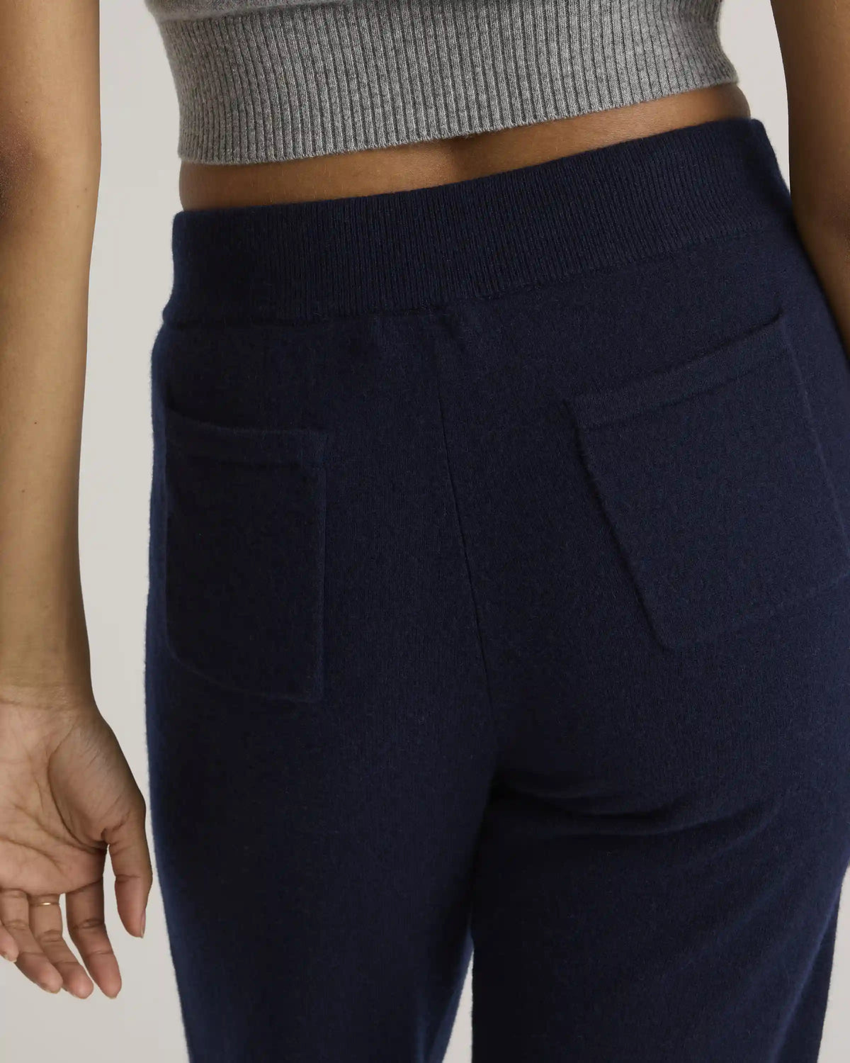 Mongolian Cashmere Straight Leg Pants