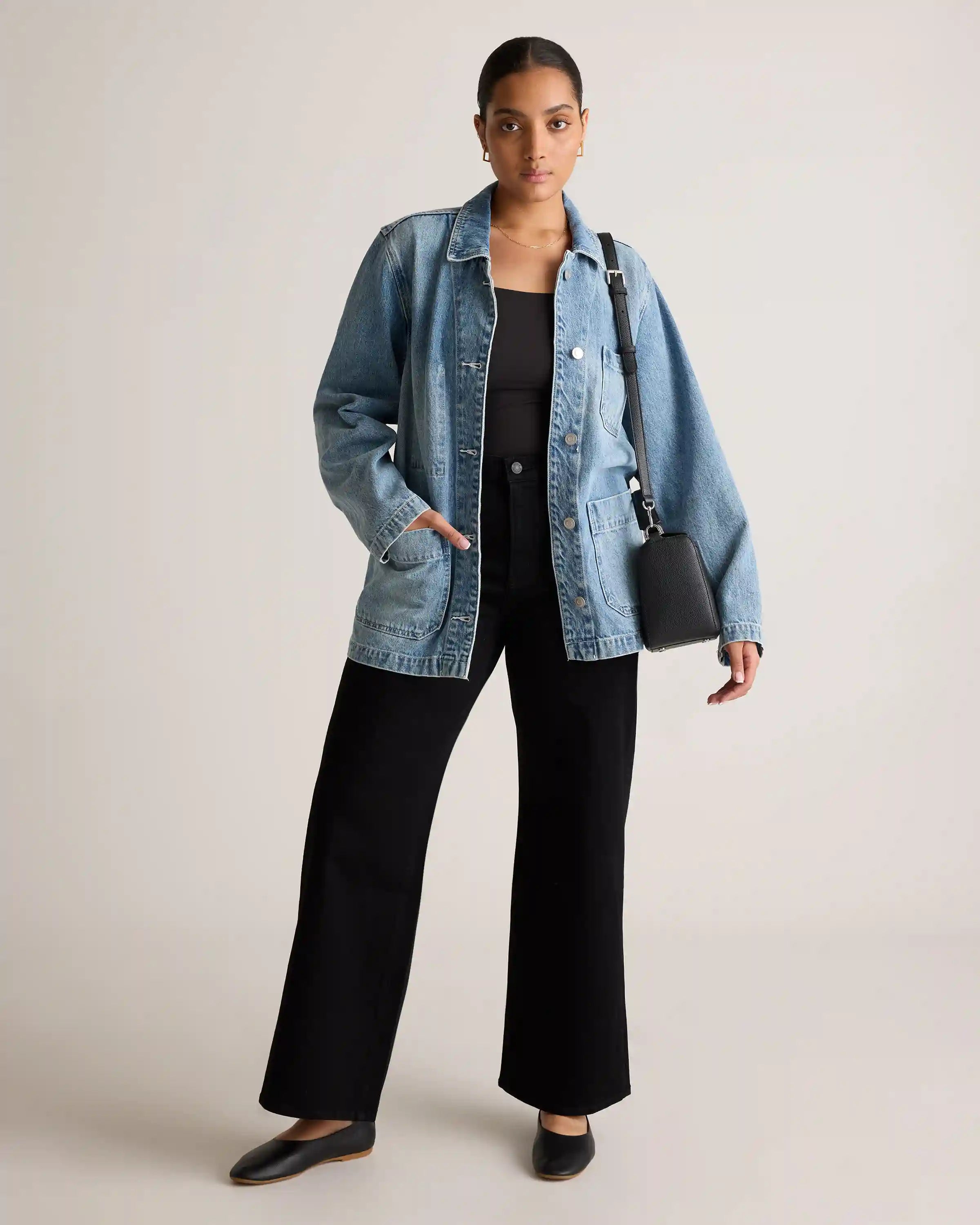 Bella Stretch Wide Leg Jeans