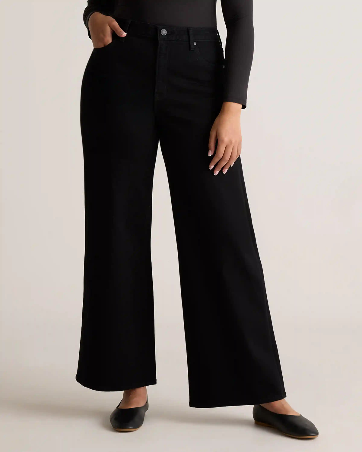 Bella Stretch Wide Leg Jeans