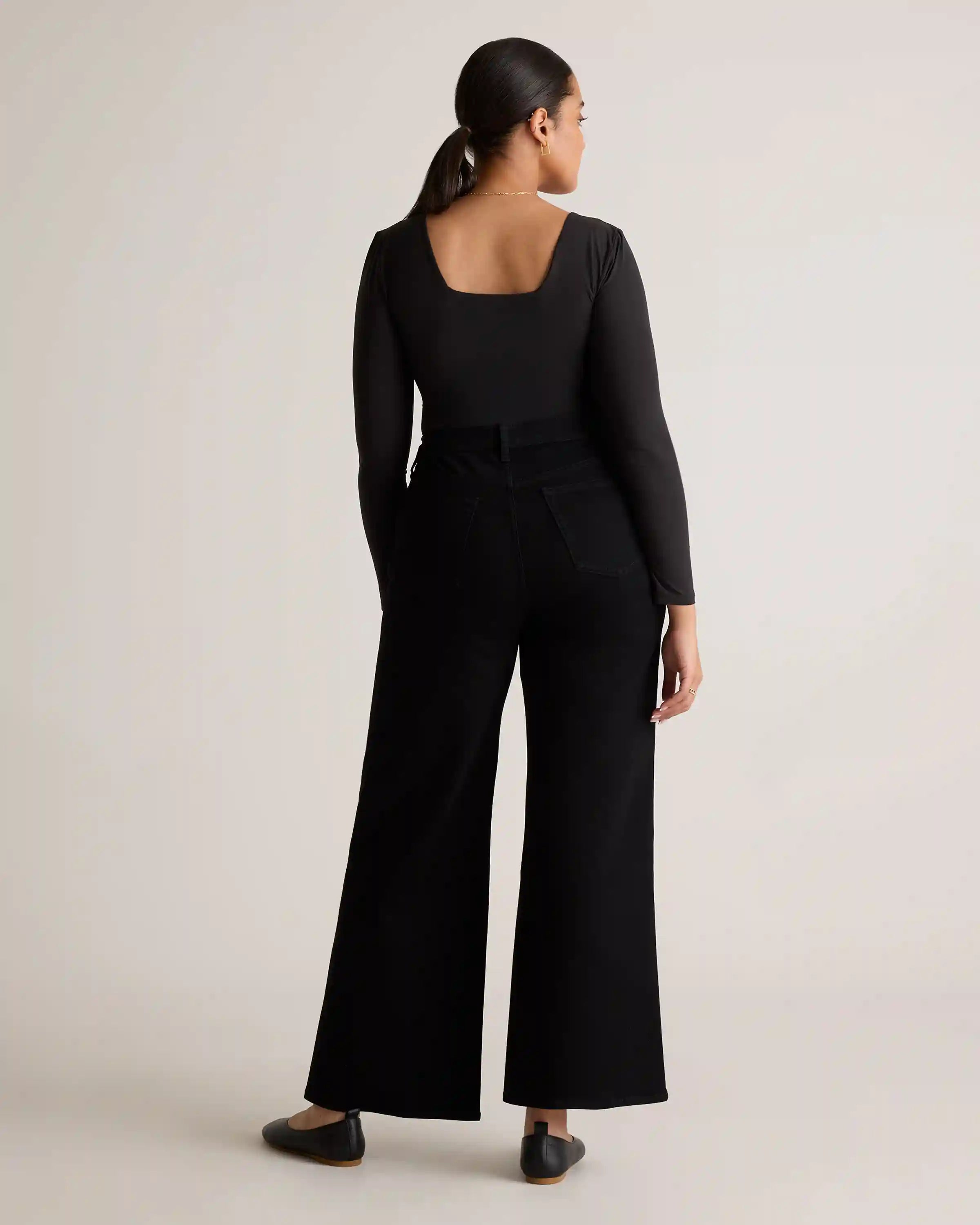 Bella Stretch Wide Leg Jeans