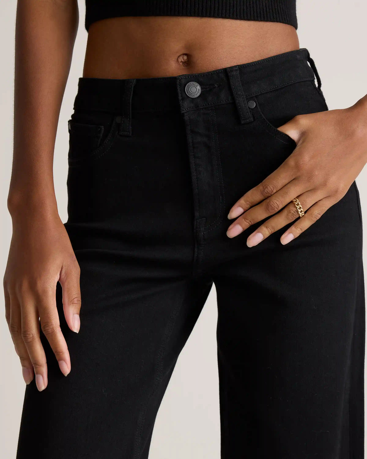 Bella Stretch Wide Leg Jeans
