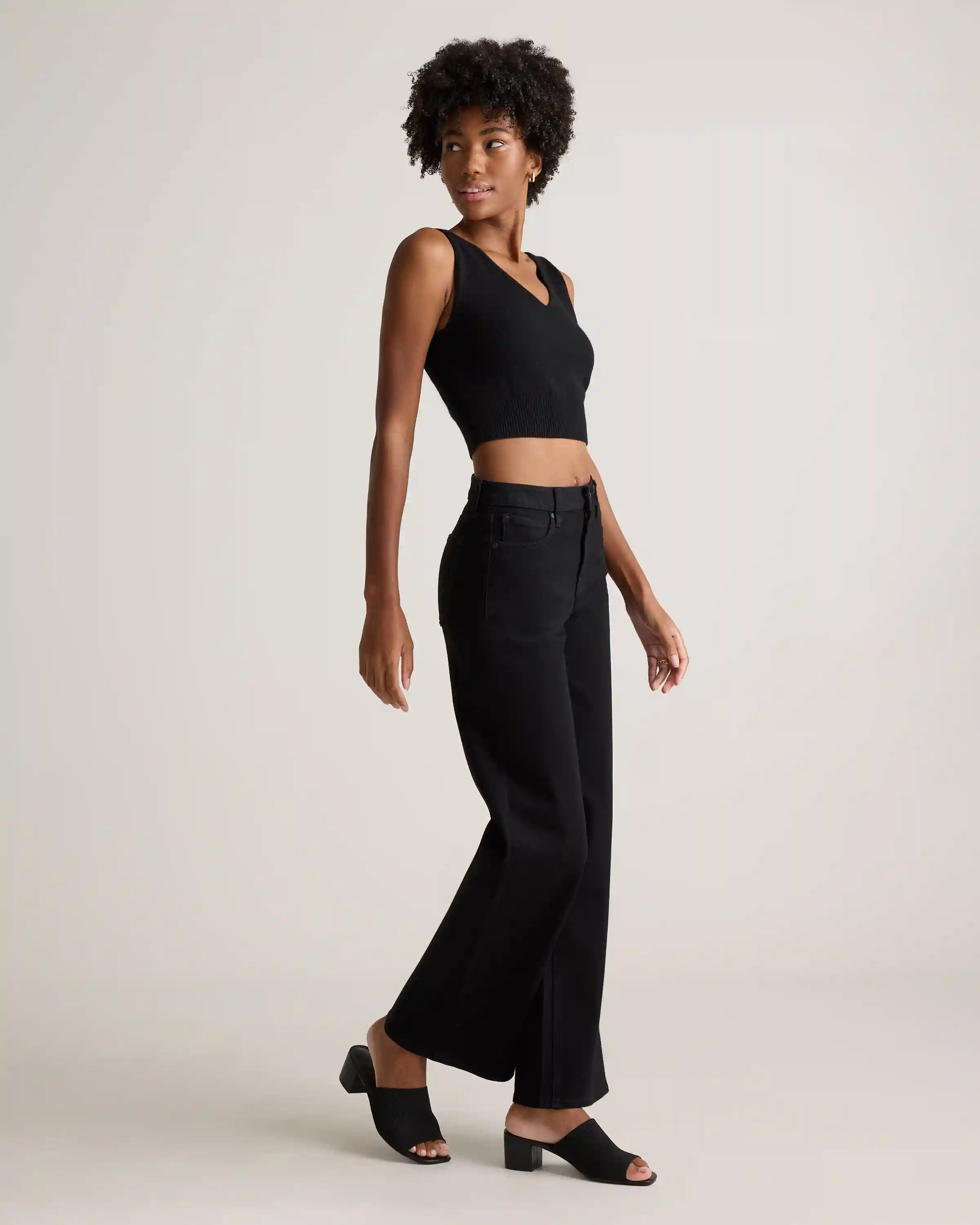 Bella Stretch Wide Leg Jeans