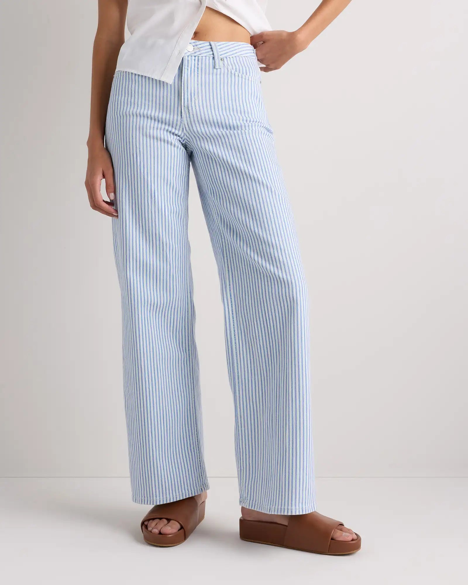 Bella Stretch Wide Leg Jeans
