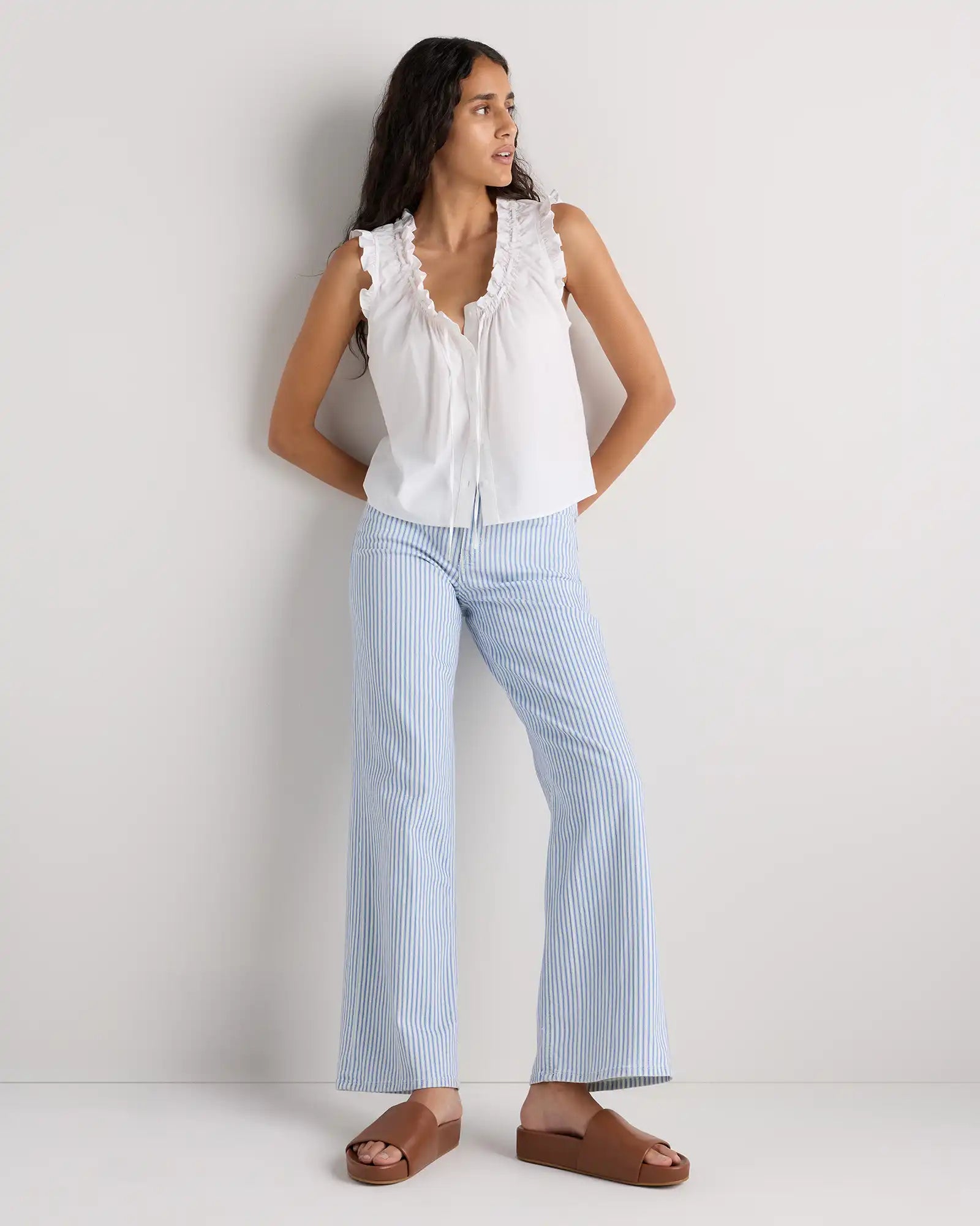 Bella Stretch Wide Leg Jeans