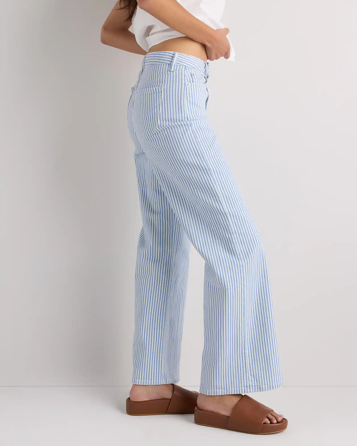 Bella Stretch Wide Leg Jeans