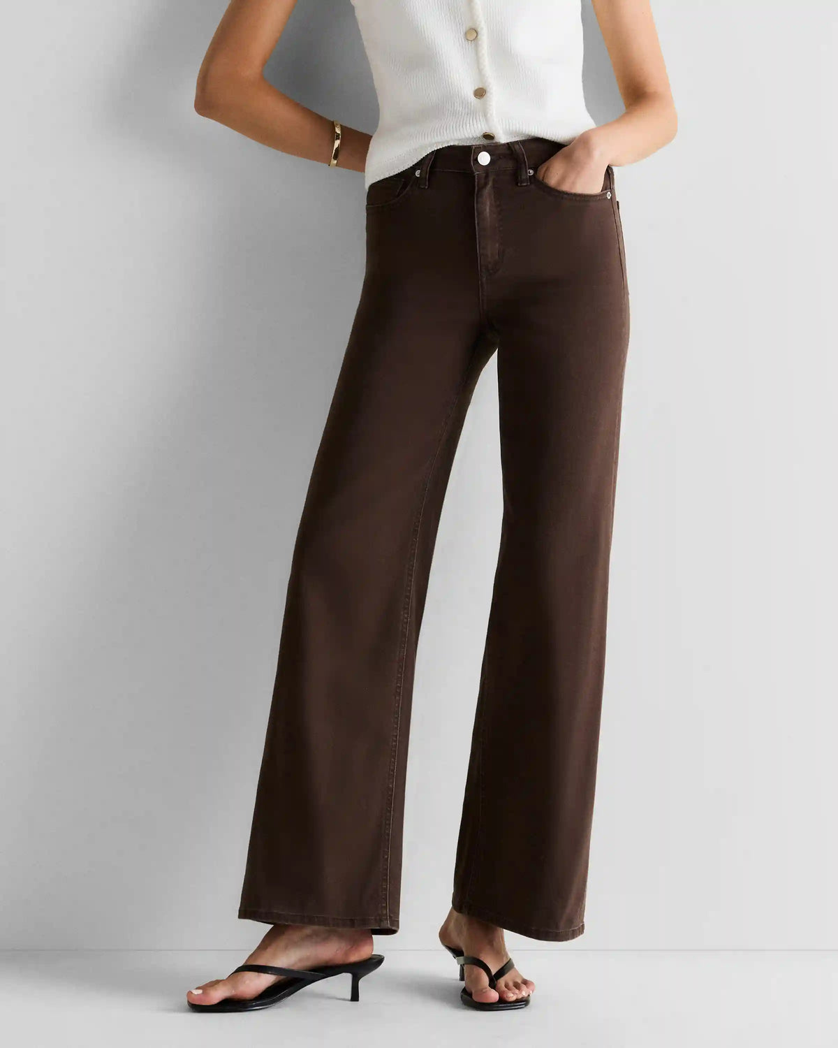 Bella Stretch Wide Leg Jeans
