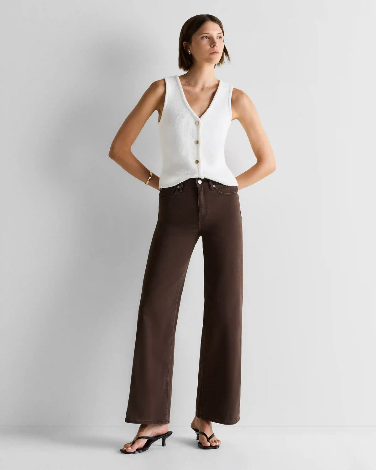Bella Stretch Wide Leg Jeans