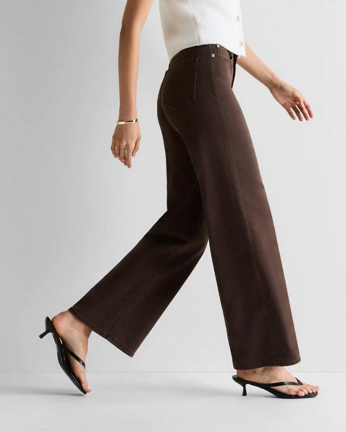 Bella Stretch Wide Leg Jeans