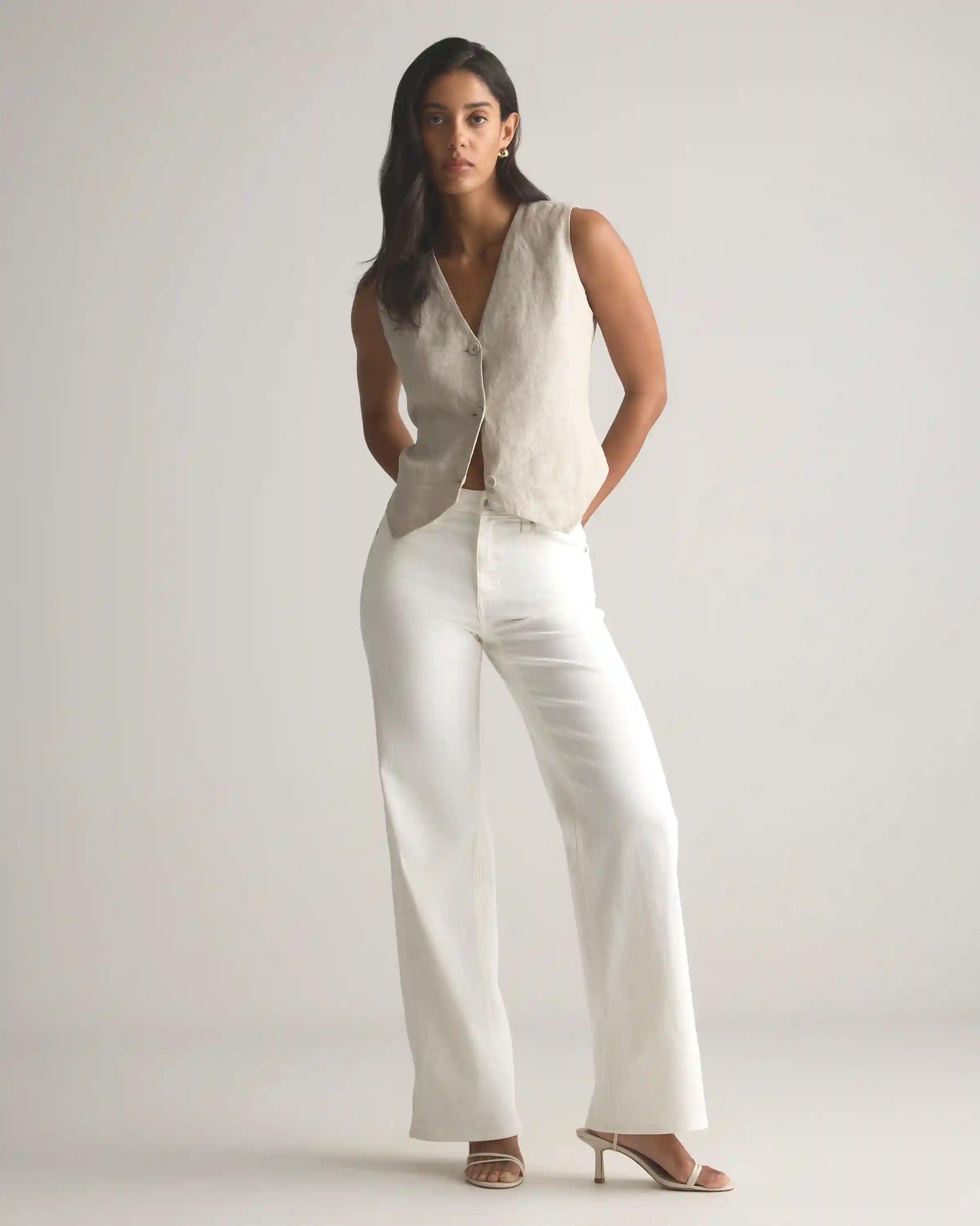 Bella Stretch Wide Leg Jeans