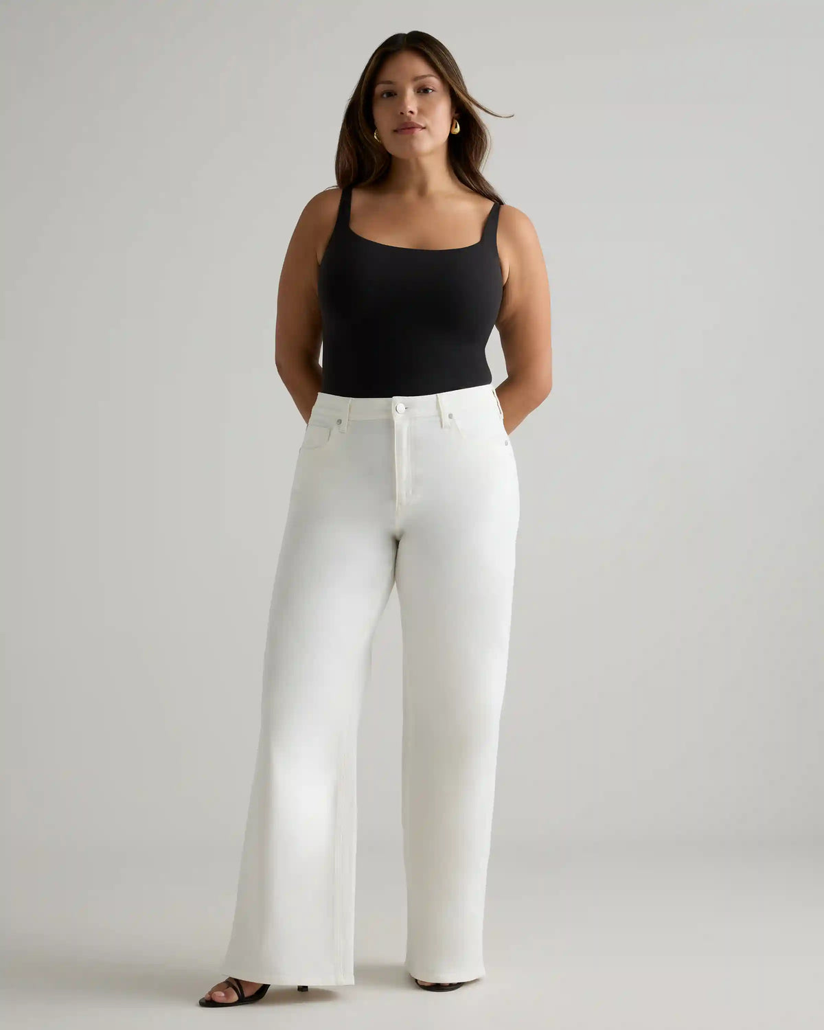 Bella Stretch Wide Leg Jeans