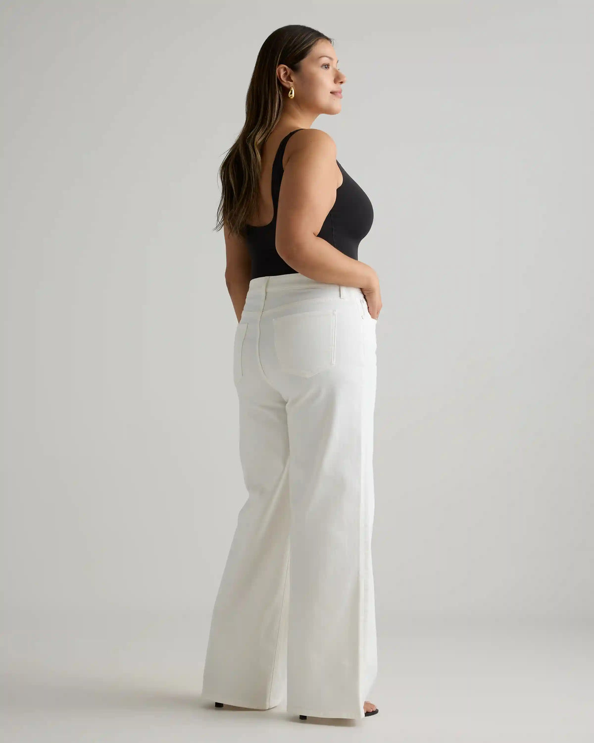 Bella Stretch Wide Leg Jeans