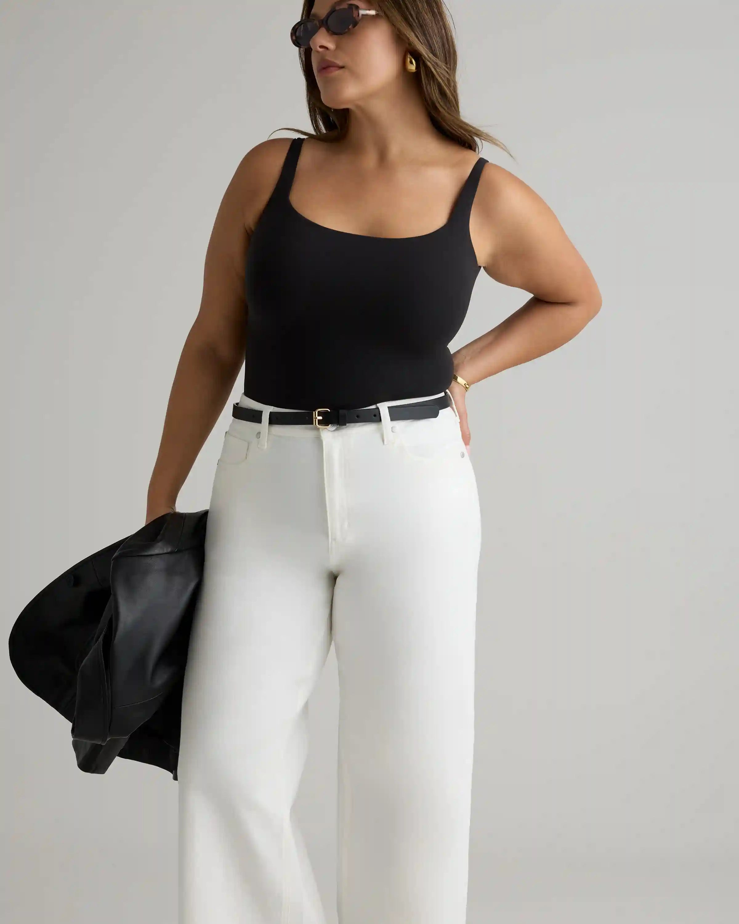 Bella Stretch Wide Leg Jeans