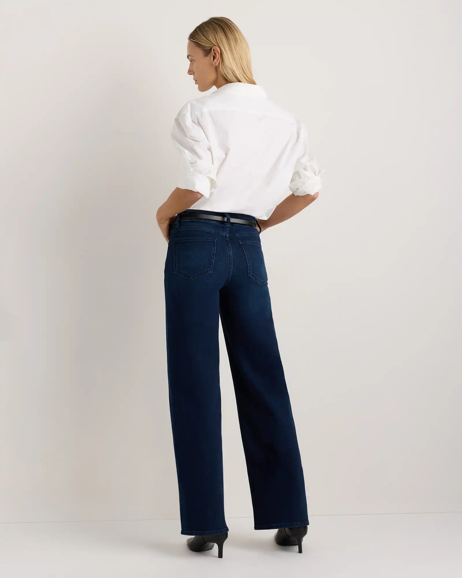 Bella Stretch Wide Leg Jeans