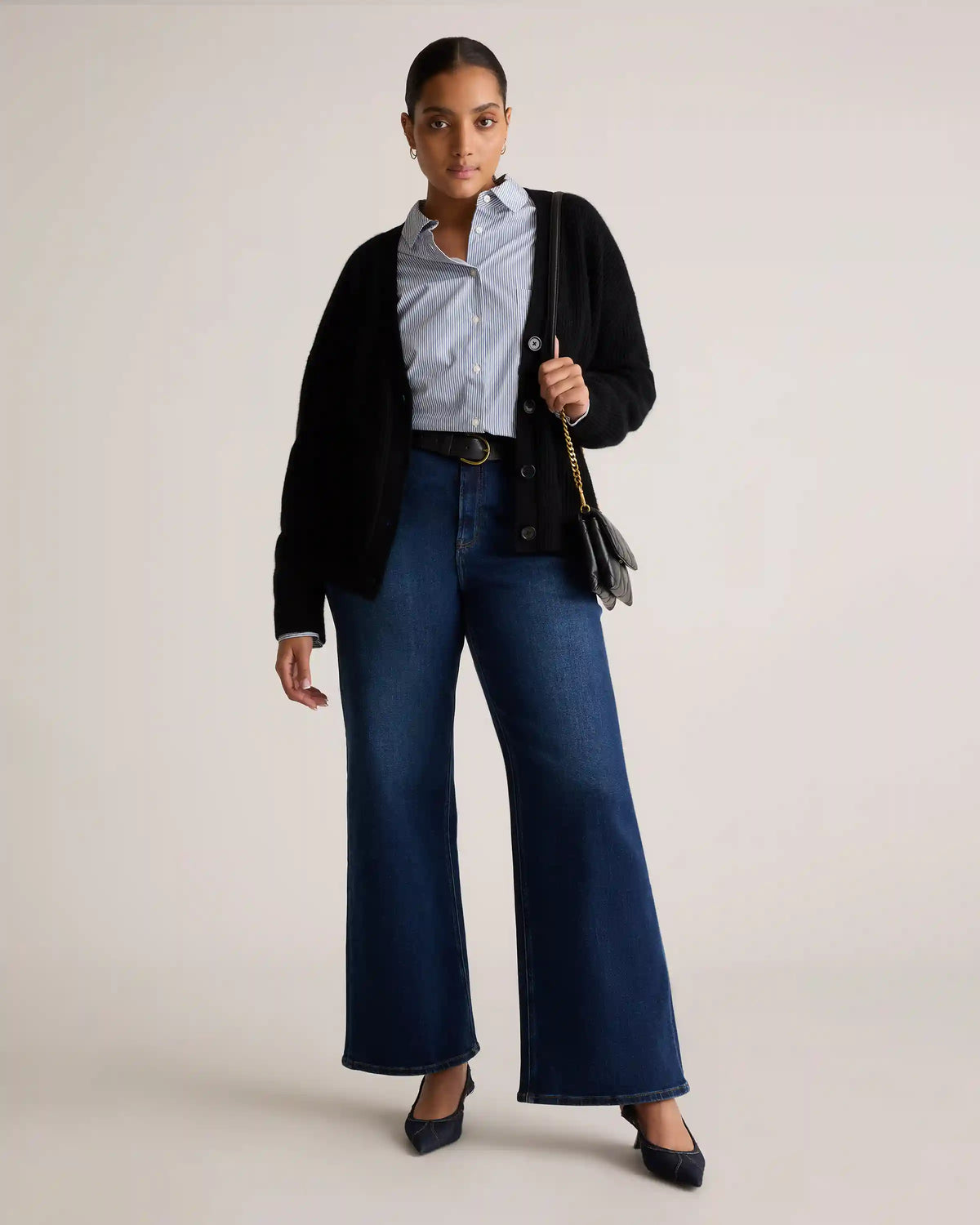 Bella Stretch Wide Leg Jeans