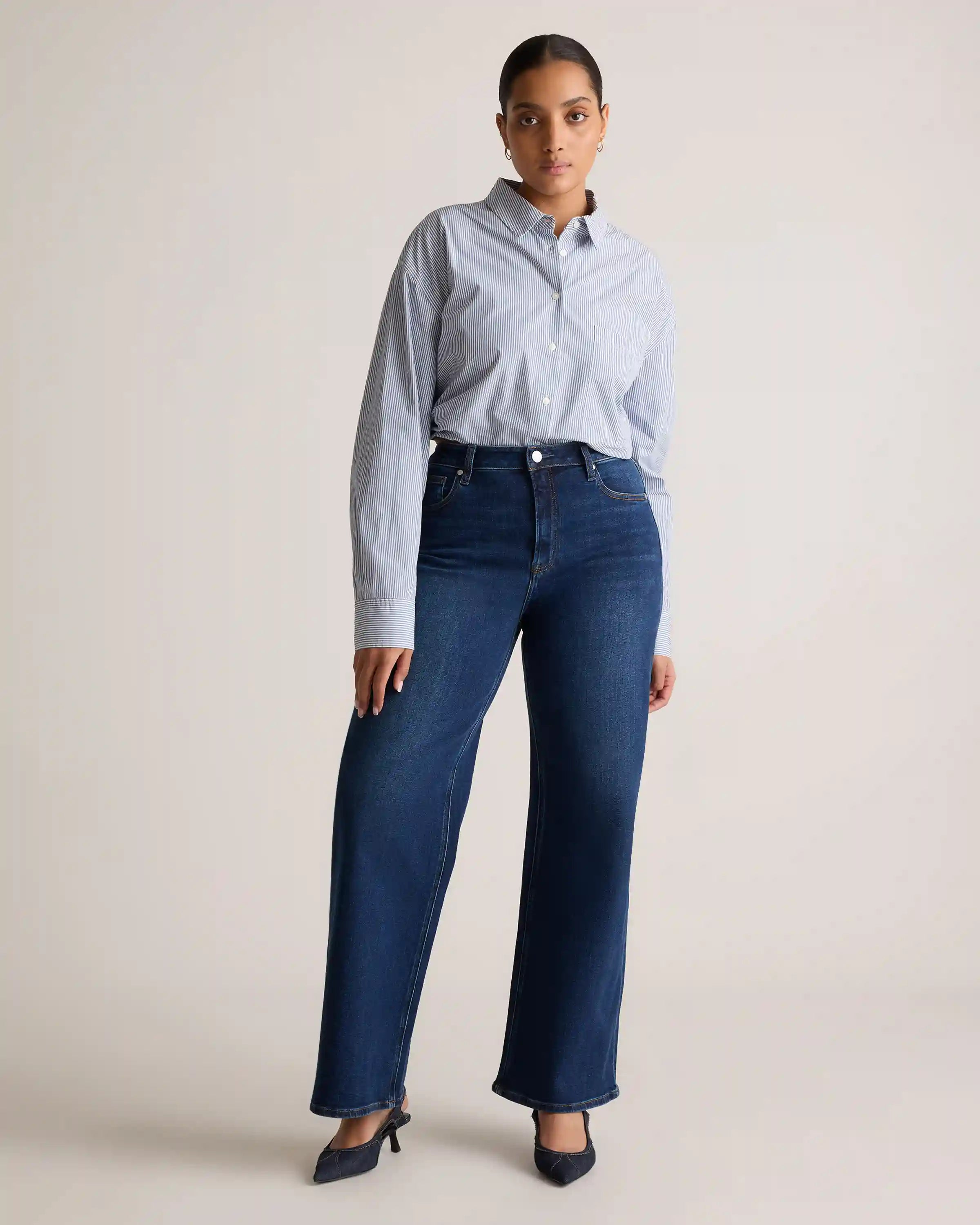Bella Stretch Wide Leg Jeans