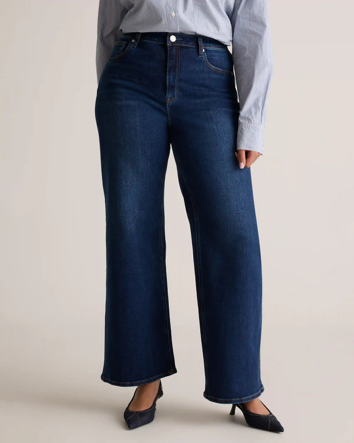 Bella Stretch Wide Leg Jeans