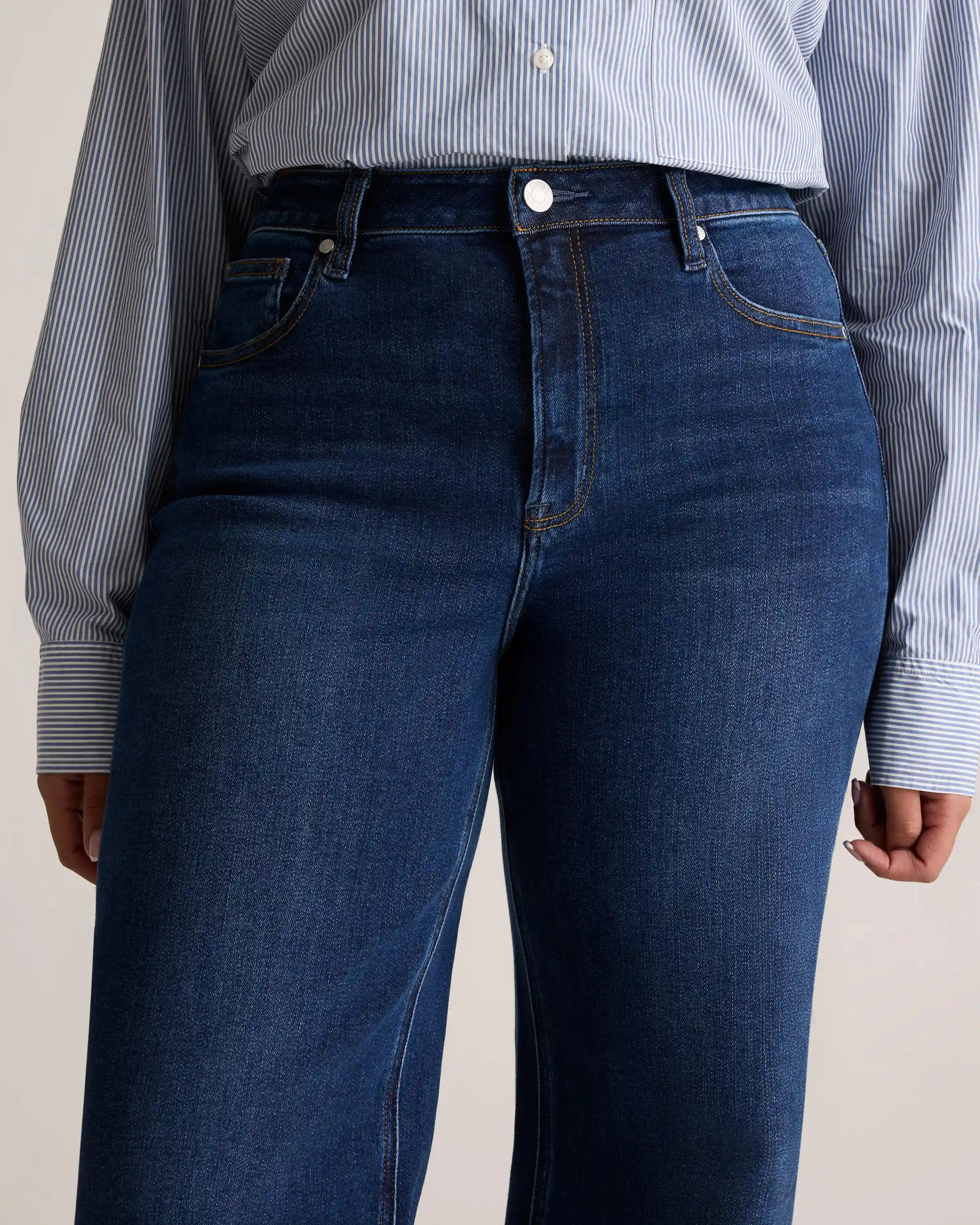 Bella Stretch Wide Leg Jeans