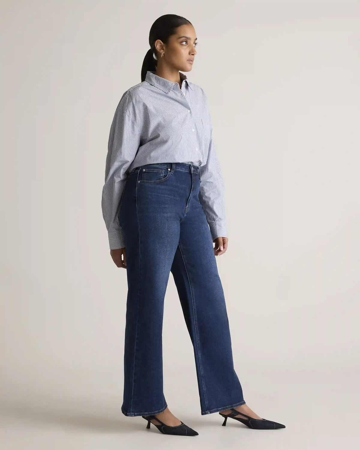 Bella Stretch Wide Leg Jeans