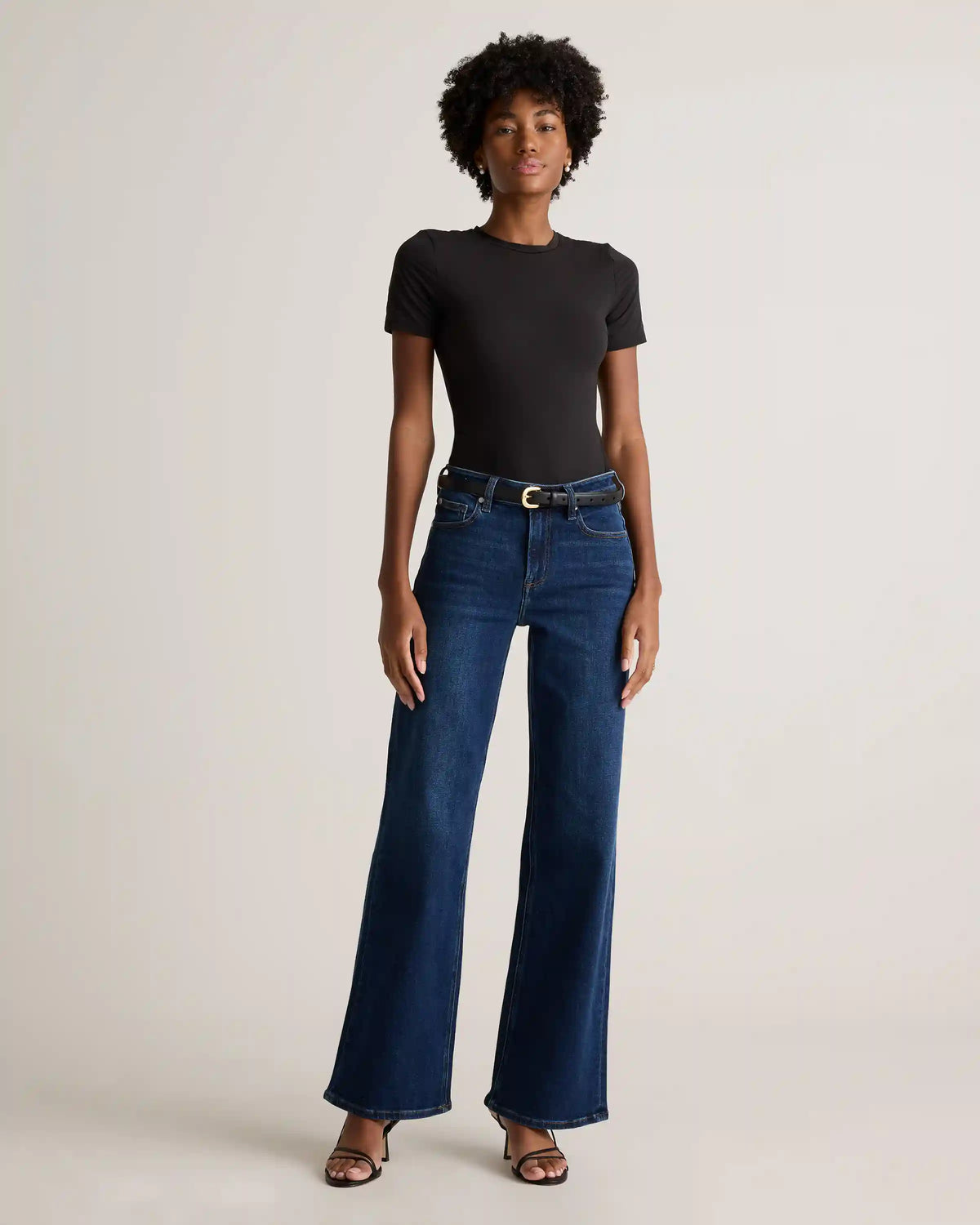 Bella Stretch Wide Leg Jeans
