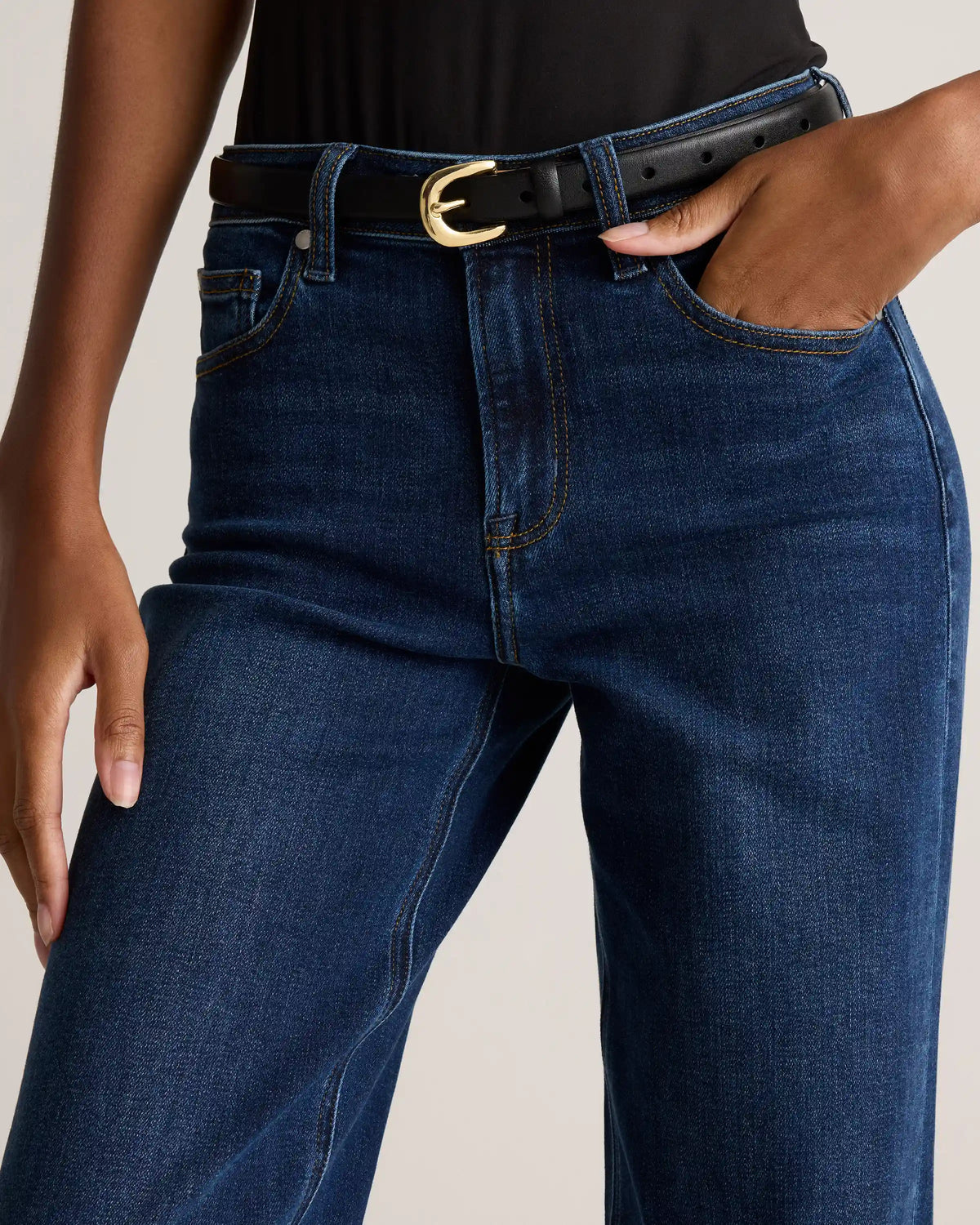 Bella Stretch Wide Leg Jeans