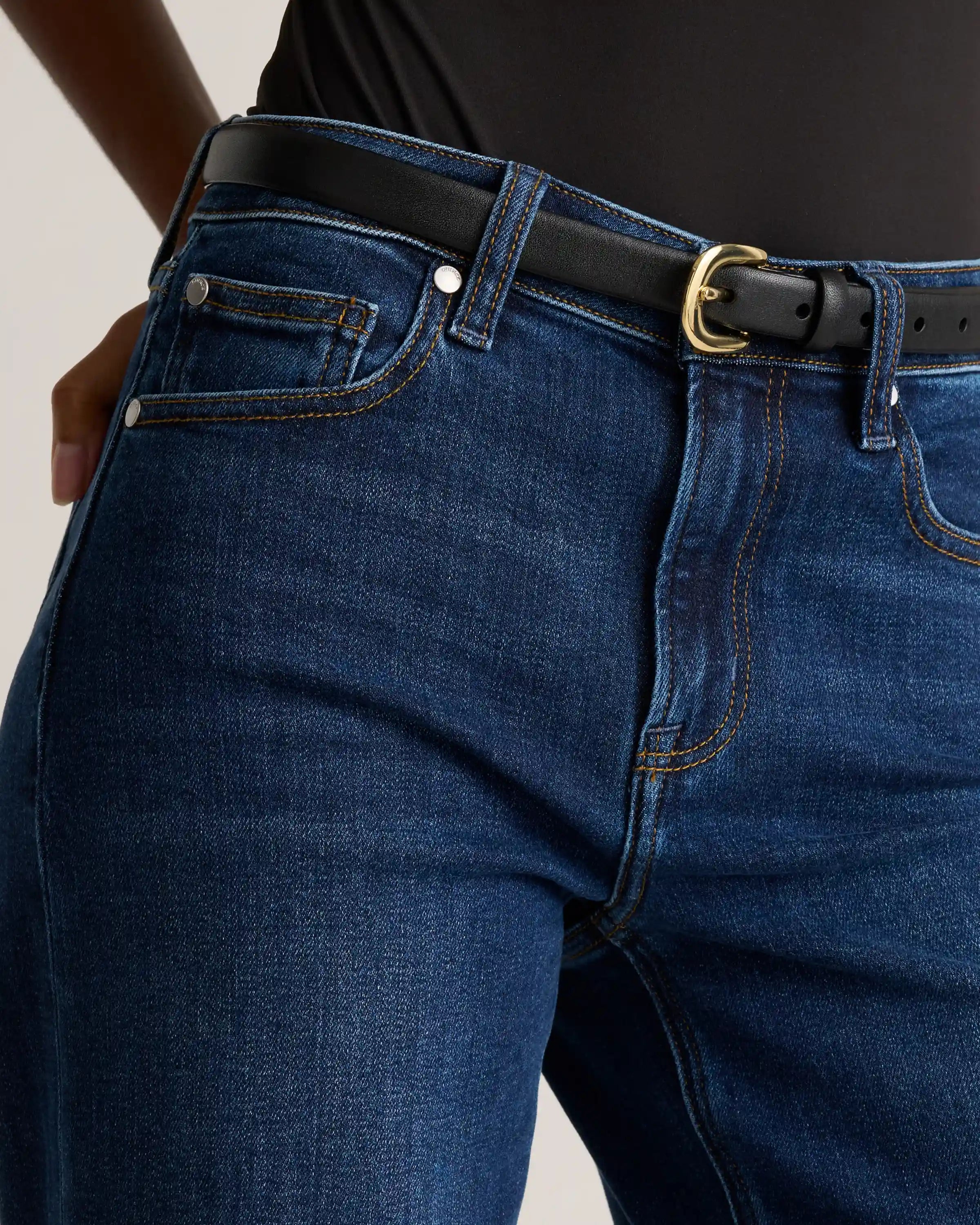 Bella Stretch Wide Leg Jeans