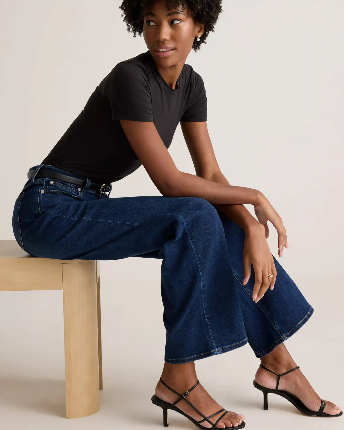 Bella Stretch Wide Leg Jeans